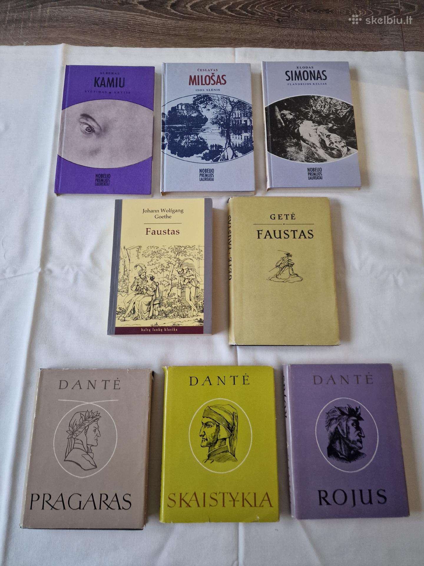 Dantė, Kamiu, Getė