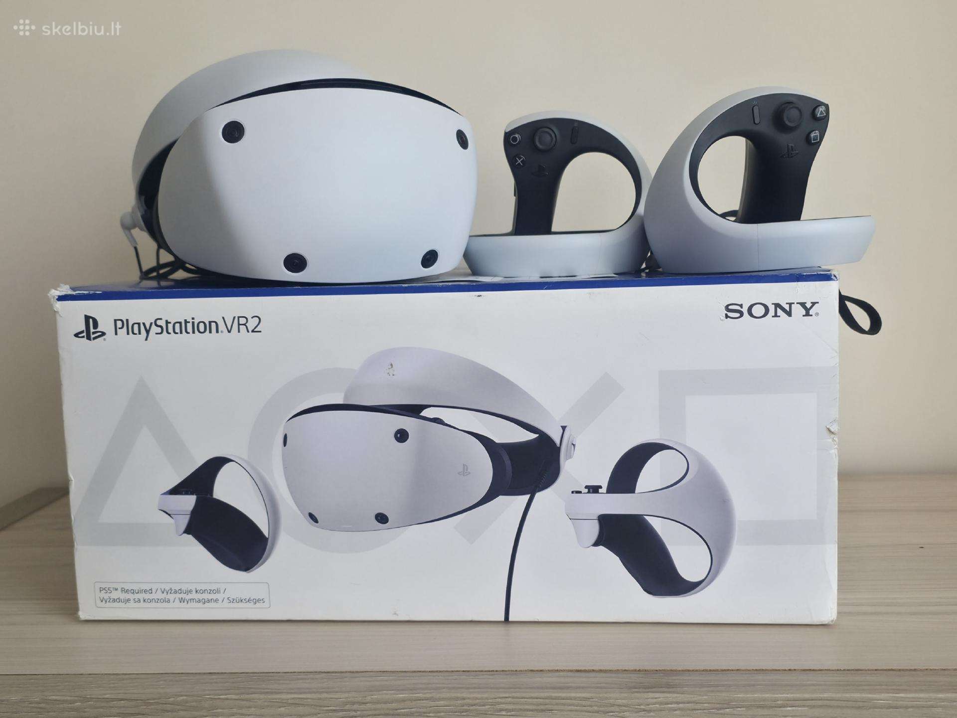 Sony vr2 akiniu komplektas