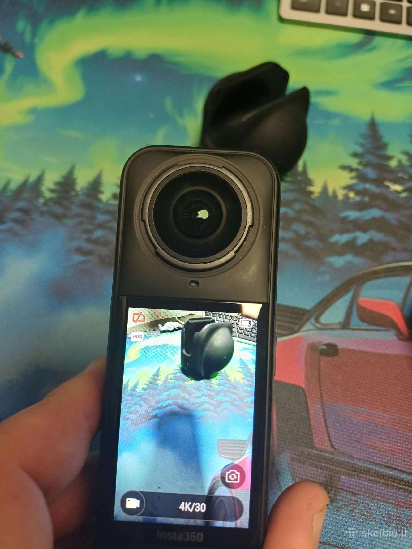Insta 360 x5 motorcycle su insta mic air