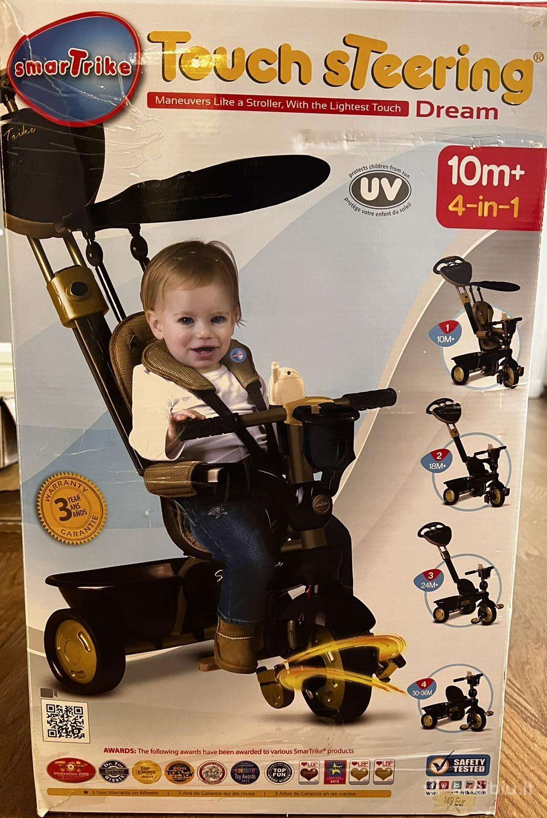 Vaikiškas Smarttrike triratukas
