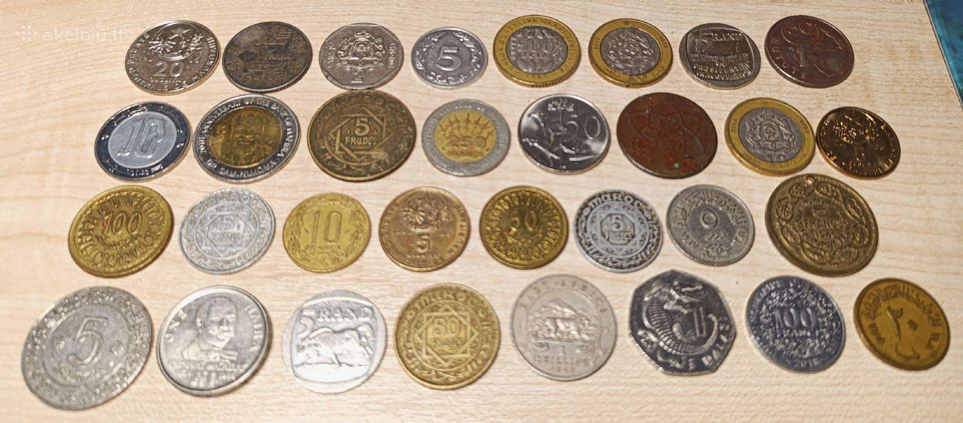 Parduodu Afrikos saliu monetos.