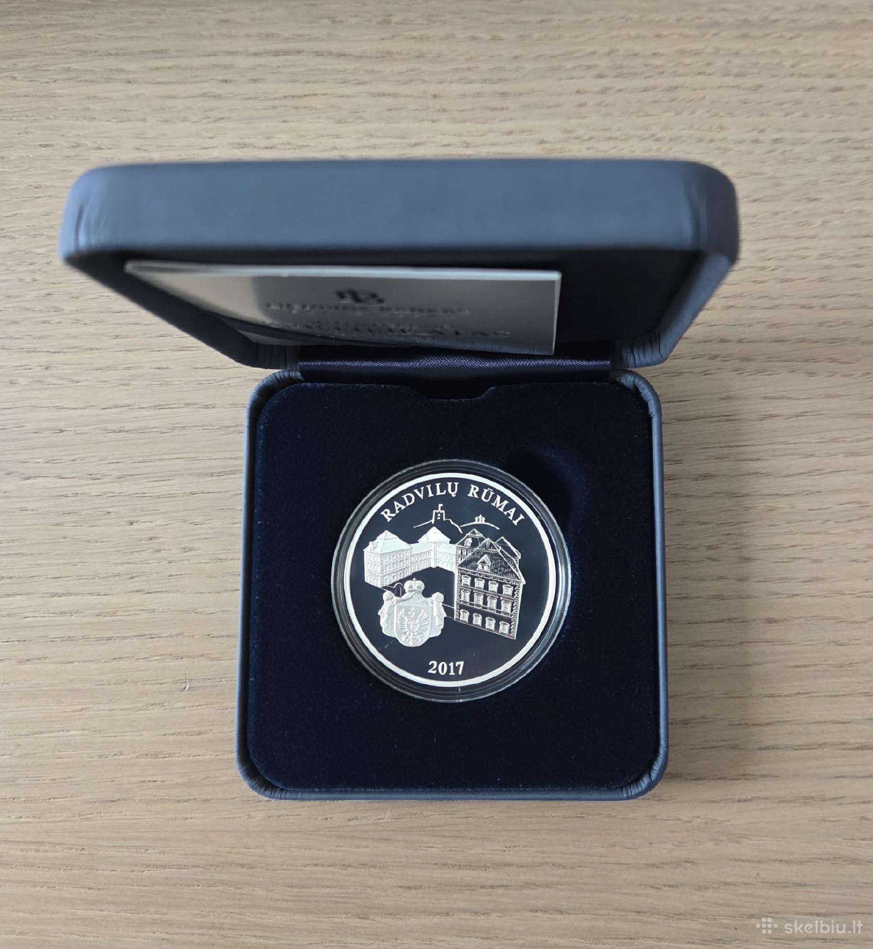 2017m. 20 Eur moneta, skirta Radvilų rūmams