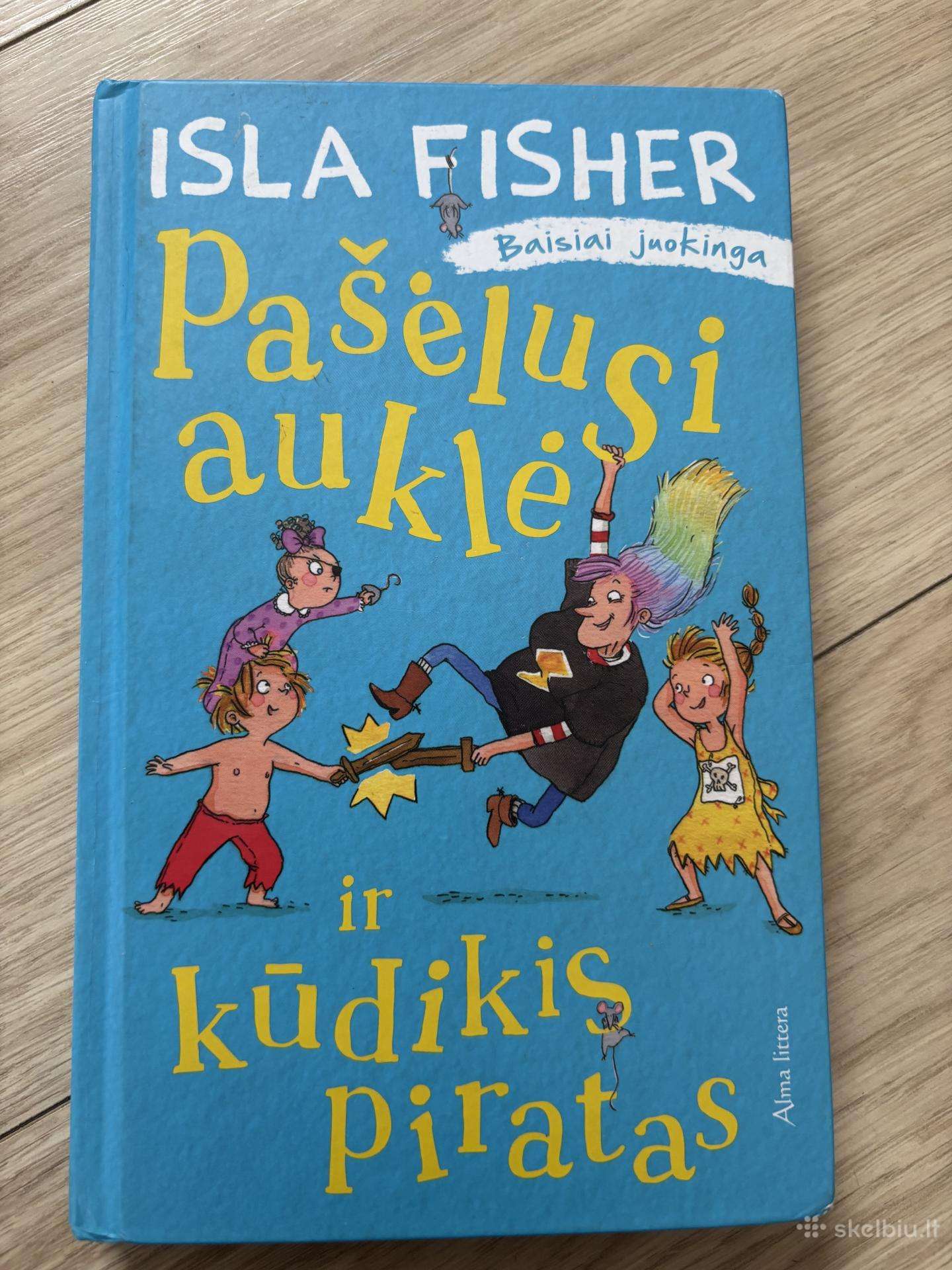 Knyga Pašėlusi auklė ir kūdikis piratas