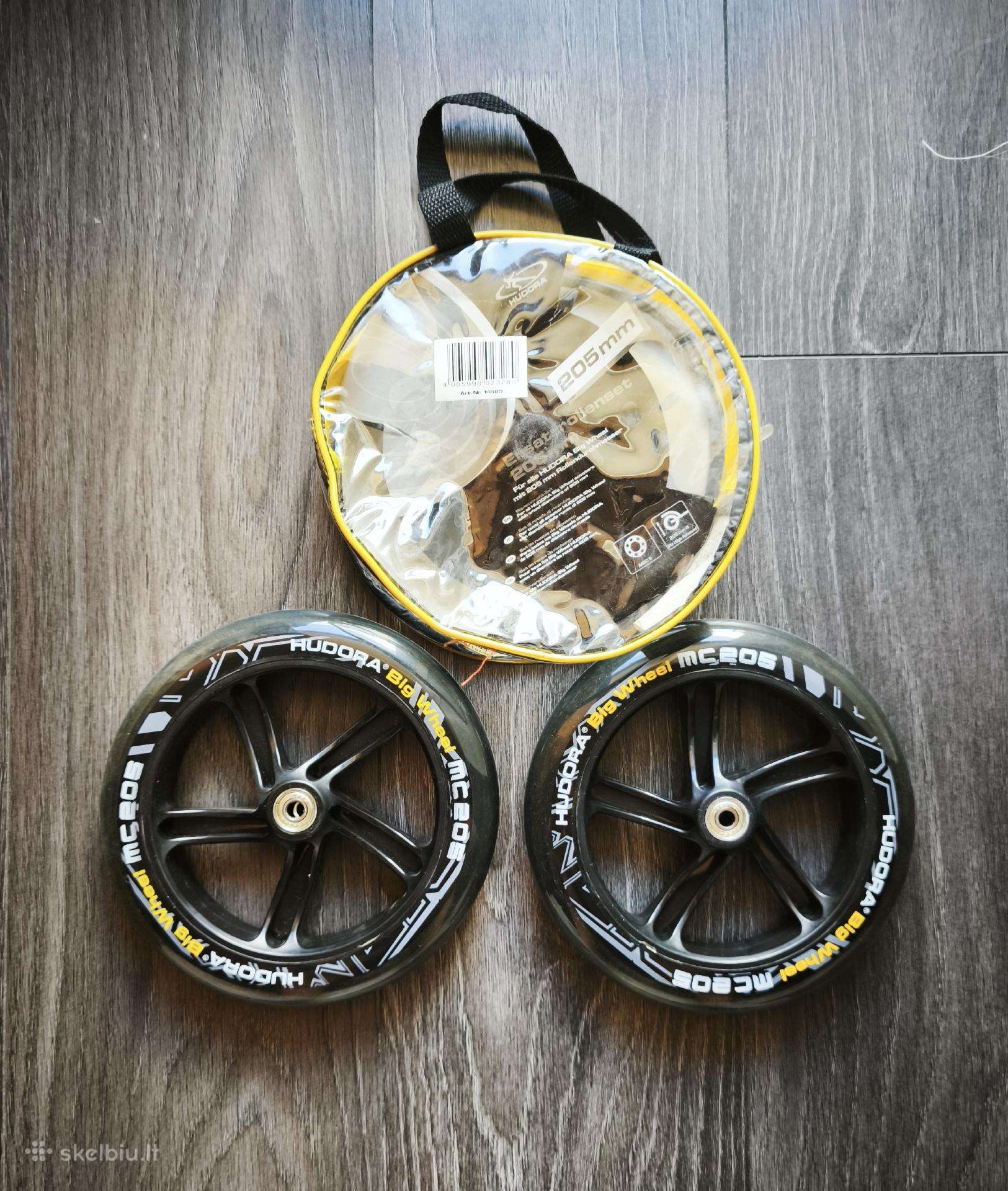 Hudora 205 mm paspirtukų ratai