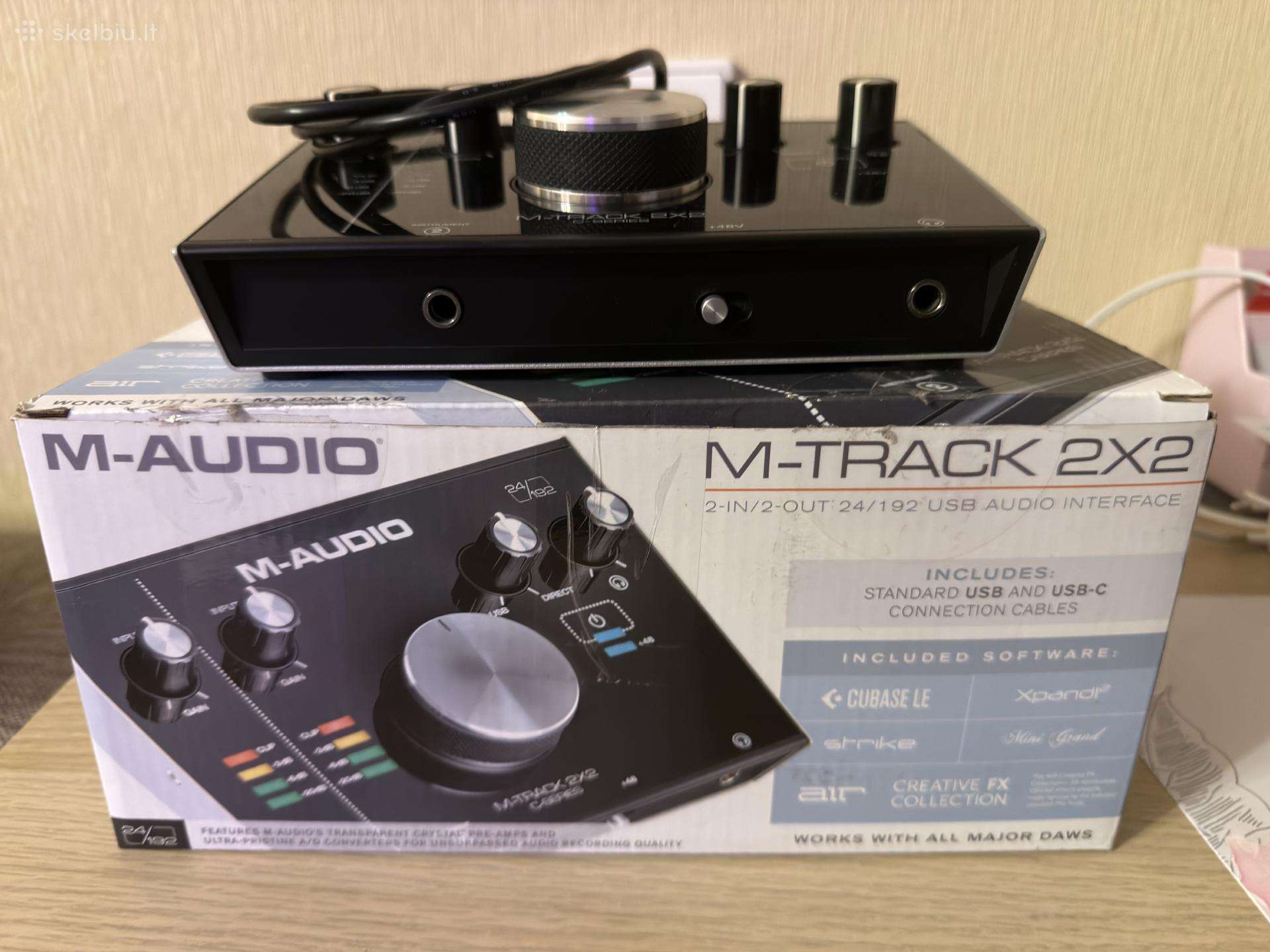 Garso plokštė M-audio M-track 2x2