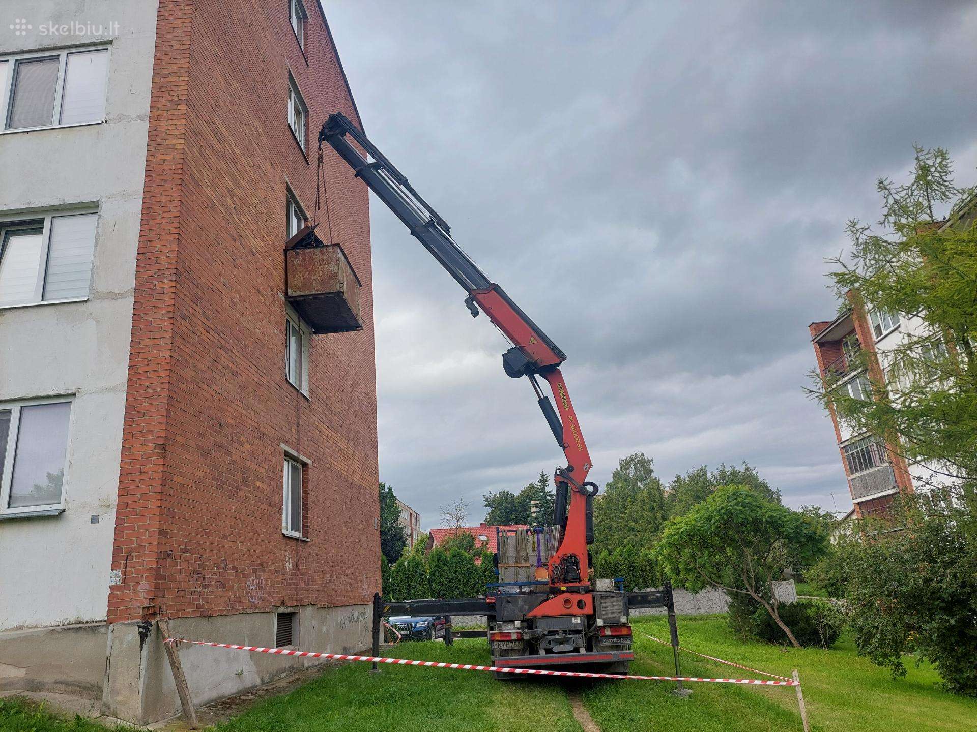 Krovinių pervežimas fiskaru 11t
