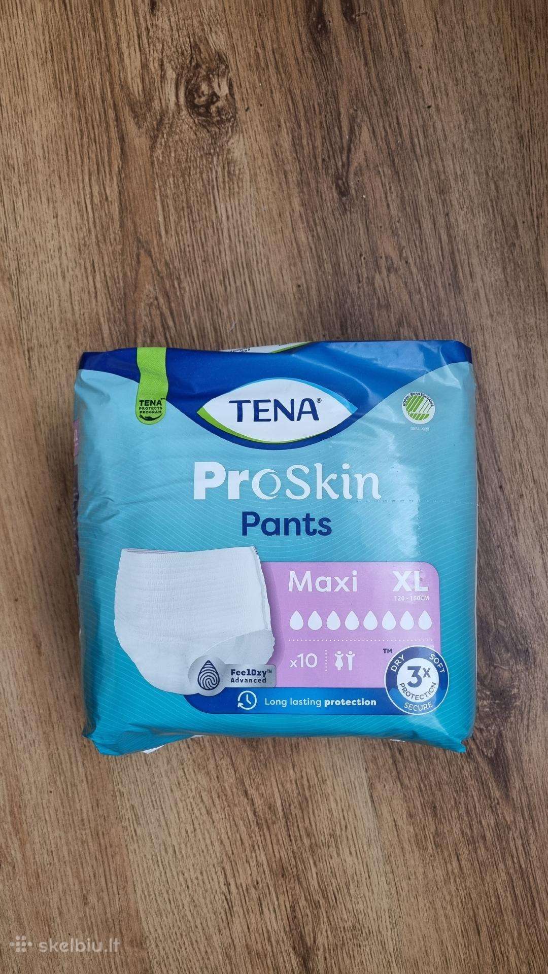 Suaugusiųjų sauskelnės (XL) Tena Proskin Pants
