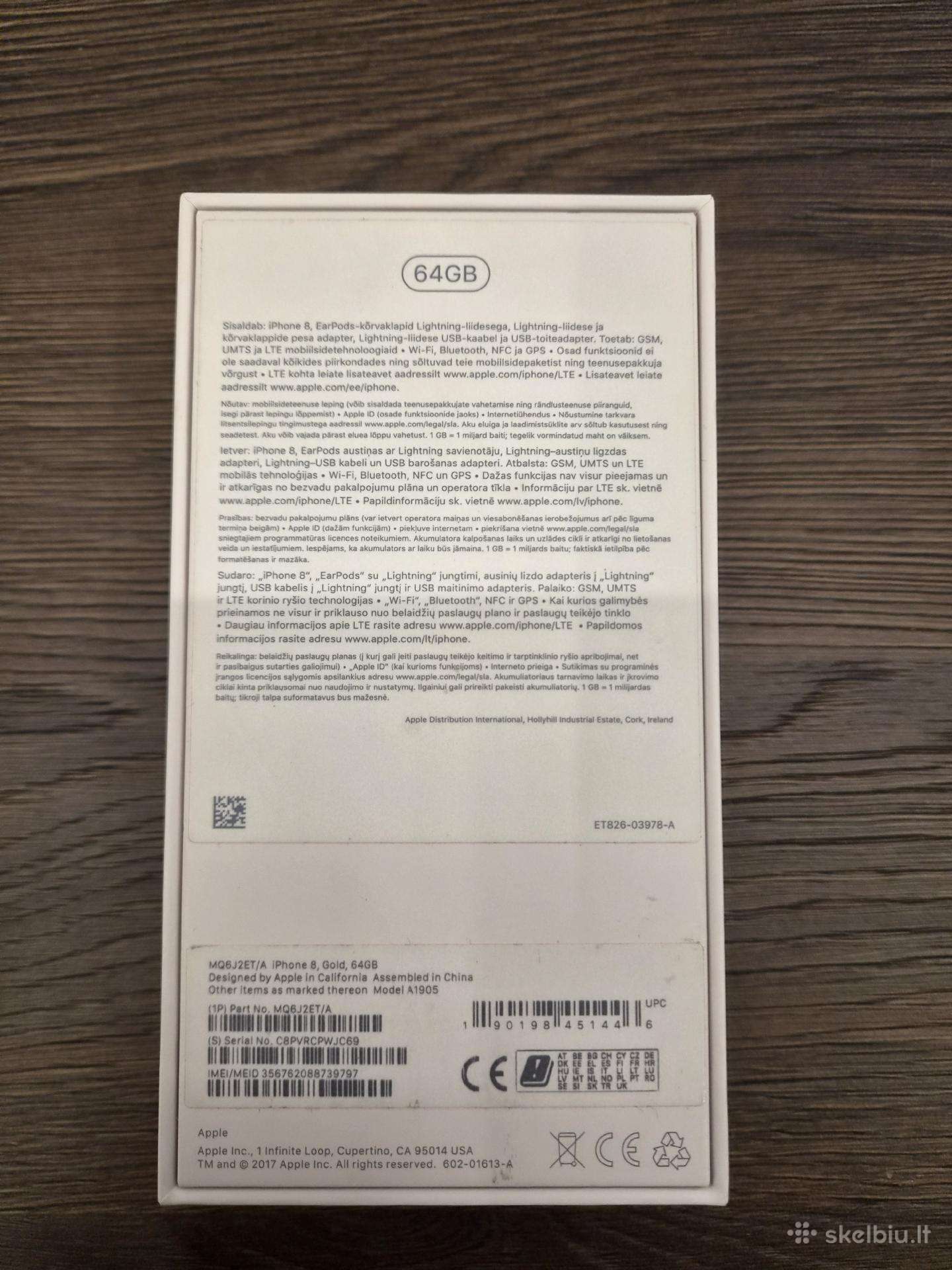 iPhone 8 Gold 64gb