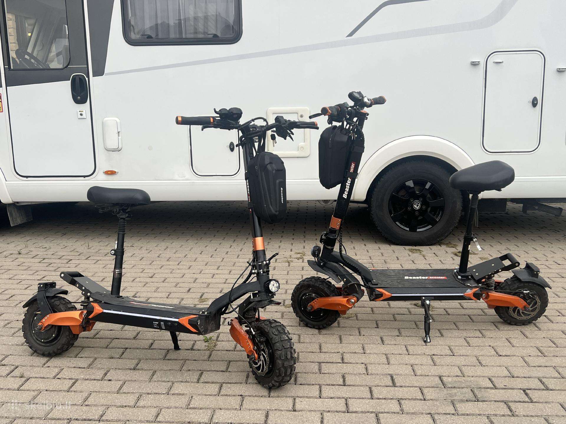 Elektrinis paspirtukas beaster oxen pro 1500x1500