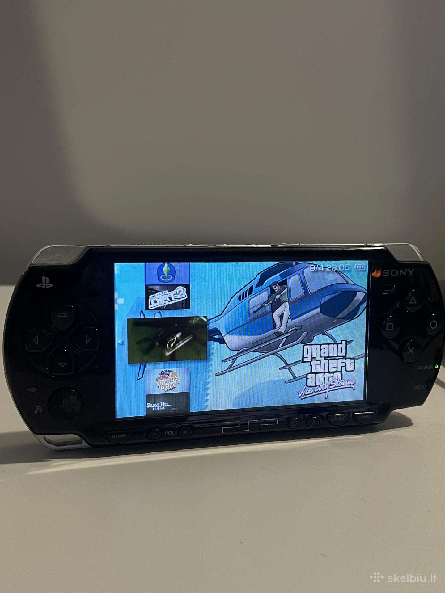 Sony PSP Atrištas su žaidimais