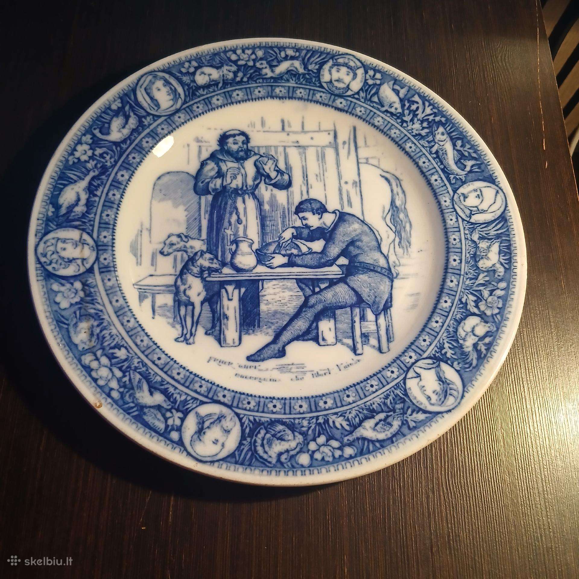 Vintažinė lėkštė