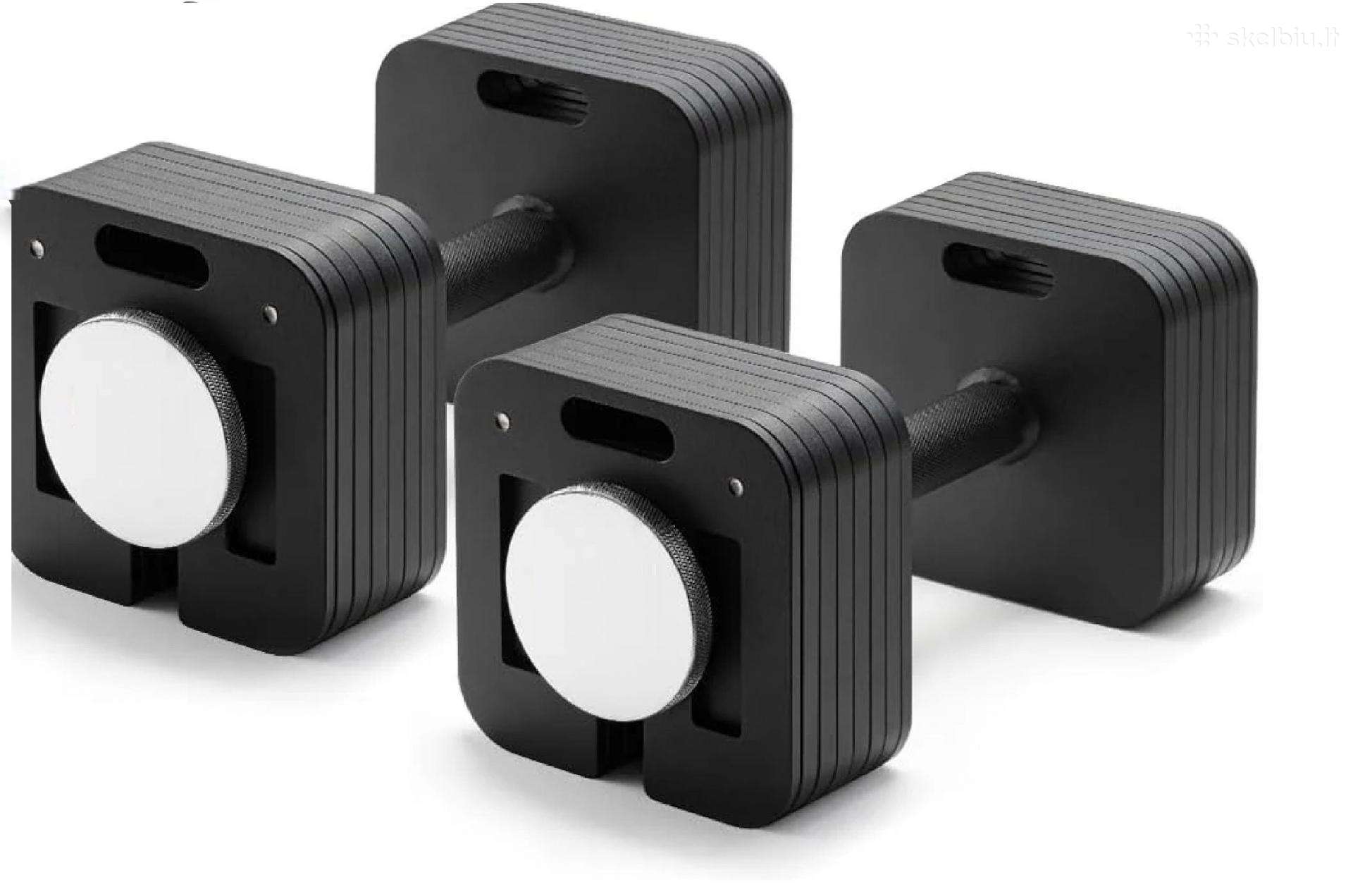 Reguliuojami hanteliai 2 x 24 kg