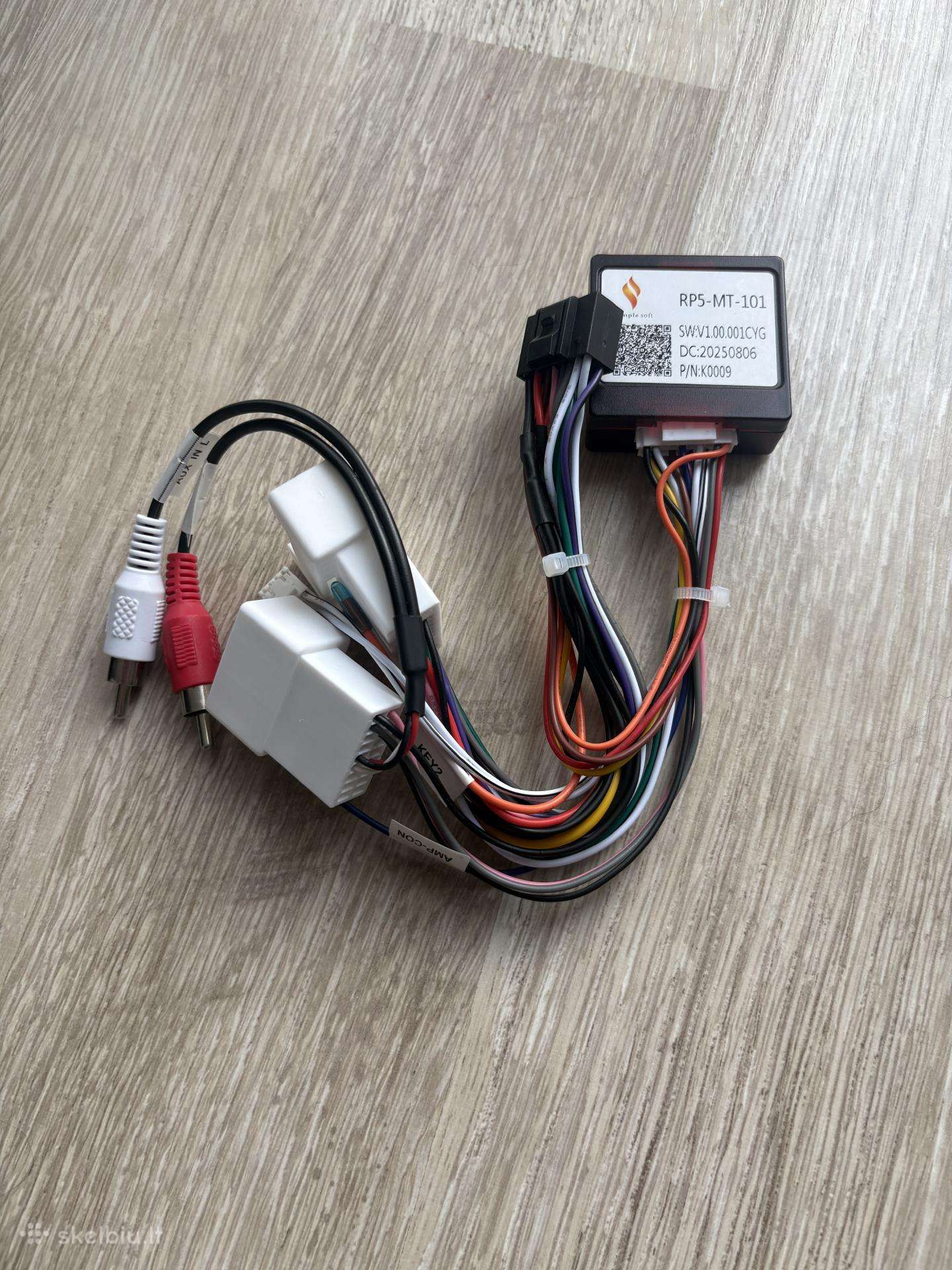 Canbus dekoderio blokelis su laidų adapteriu