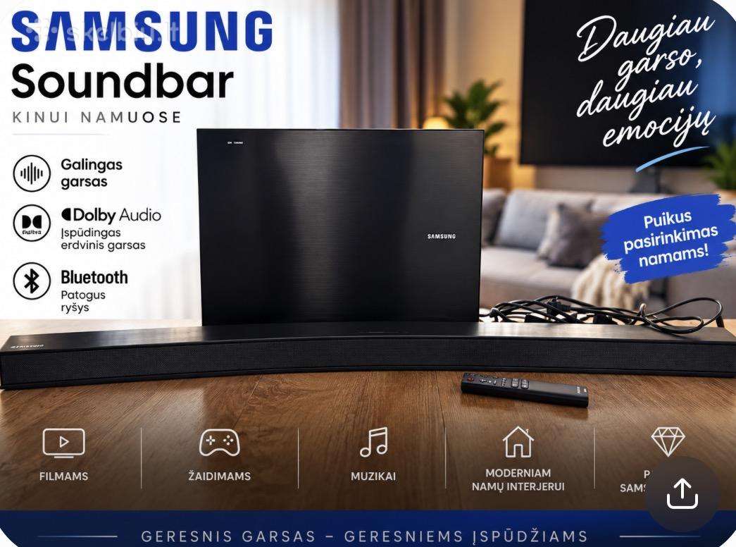 Samsung garso sistema