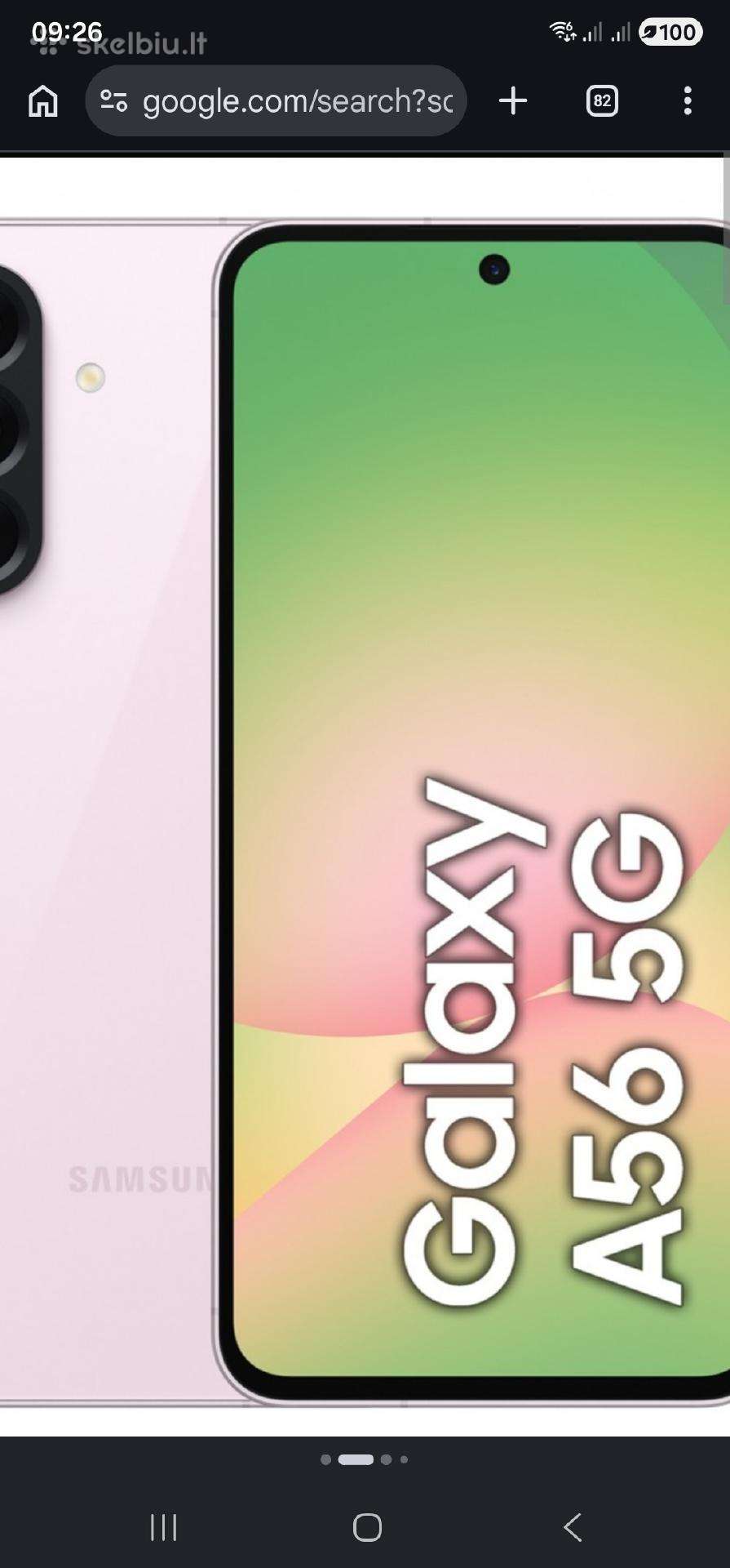 Perku Samsung galaxy a56 Vilniuje