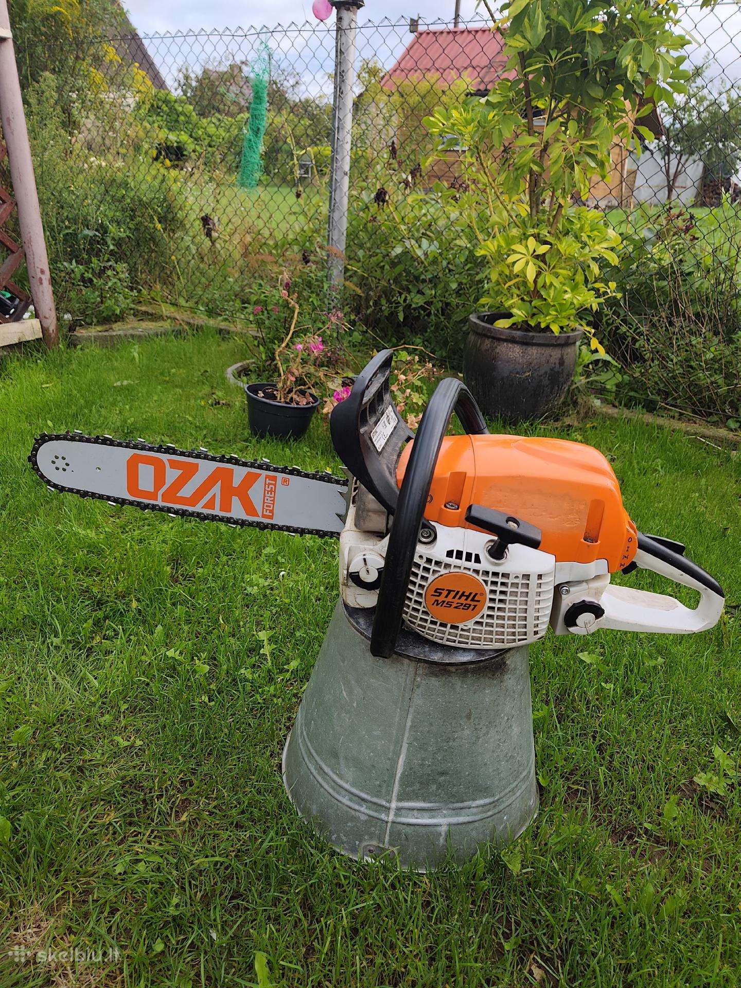 Pjūklas benzinas "Stihl "Ms 291