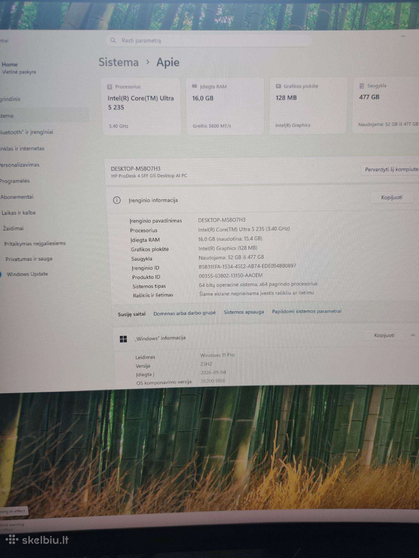 Hp Prodesk 4 Sff G1i ultra5-235, 16gb 500ssd