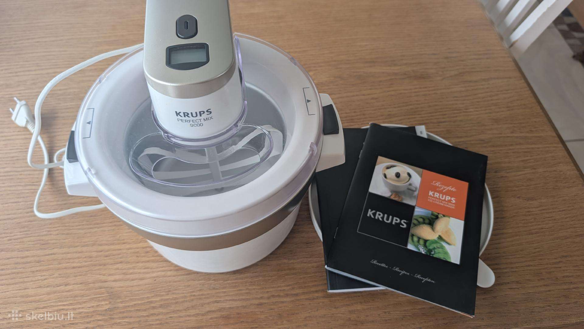 Krups 9000 perfect mix - ledų gaminimo mašinėlė