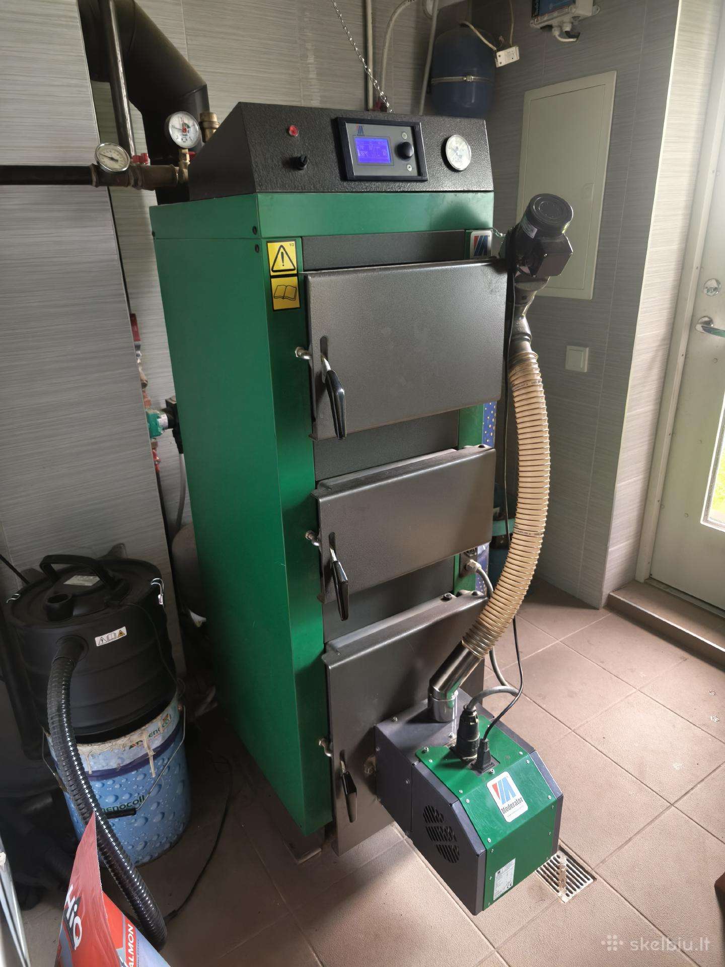 Granulinis pečius Moderator Venta Bio15kw