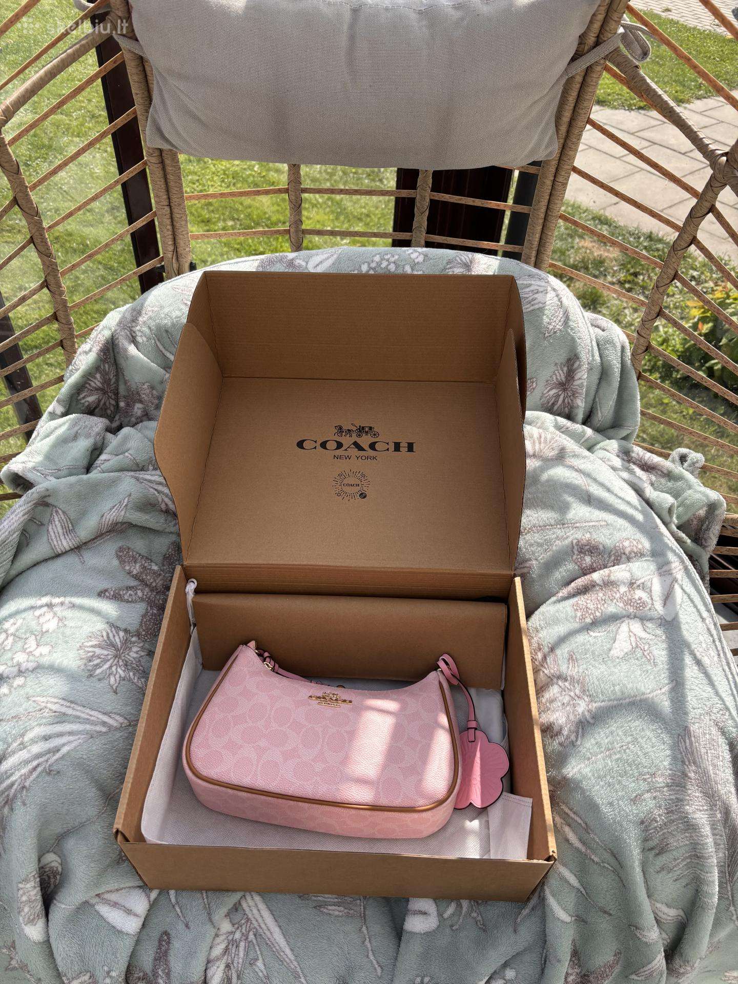 Pink Coach Bag