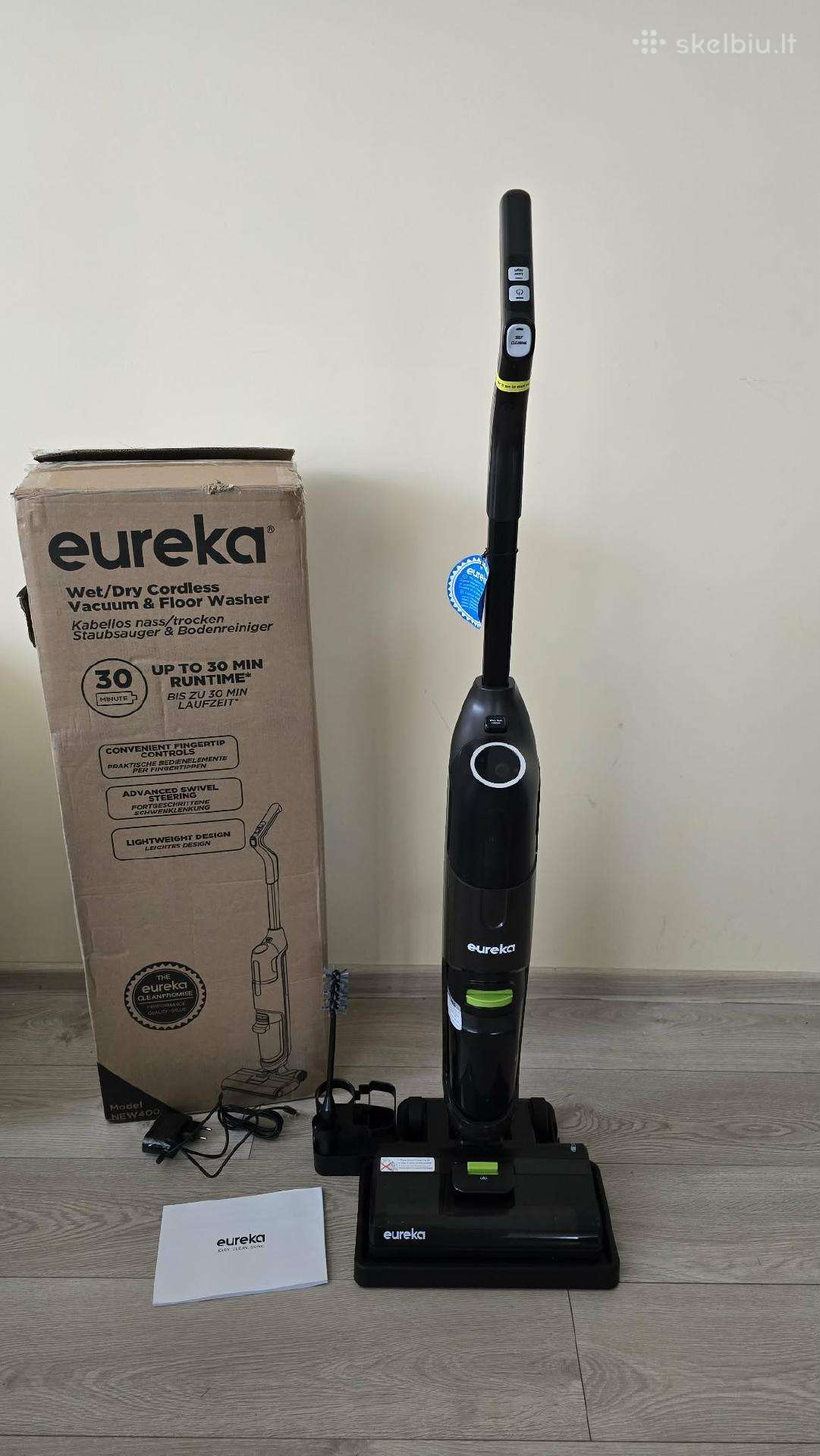 Eureka New400 plaunantis siurblys šluota