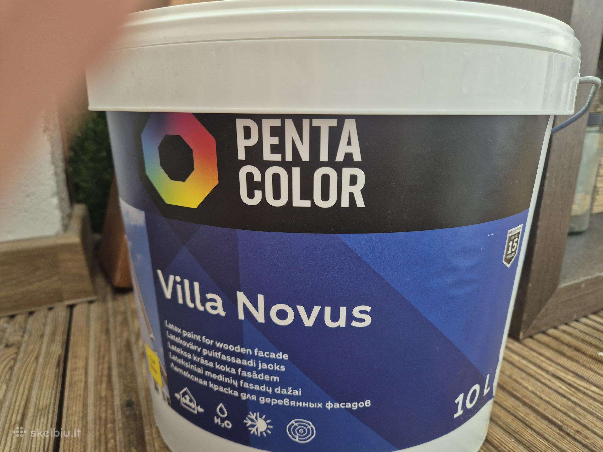 Penta color dažai fasadui ir vidaus medienai