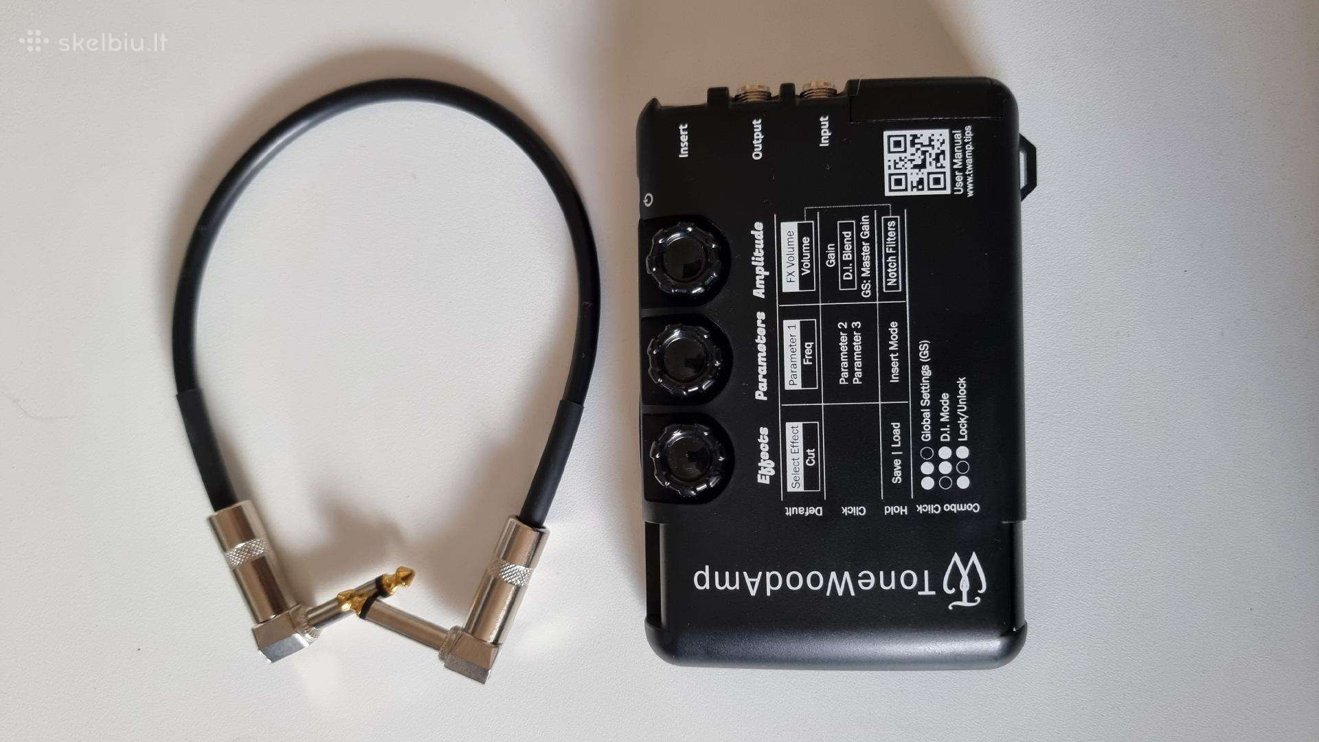 Tone wood amp solo 1 gitaros procesorius