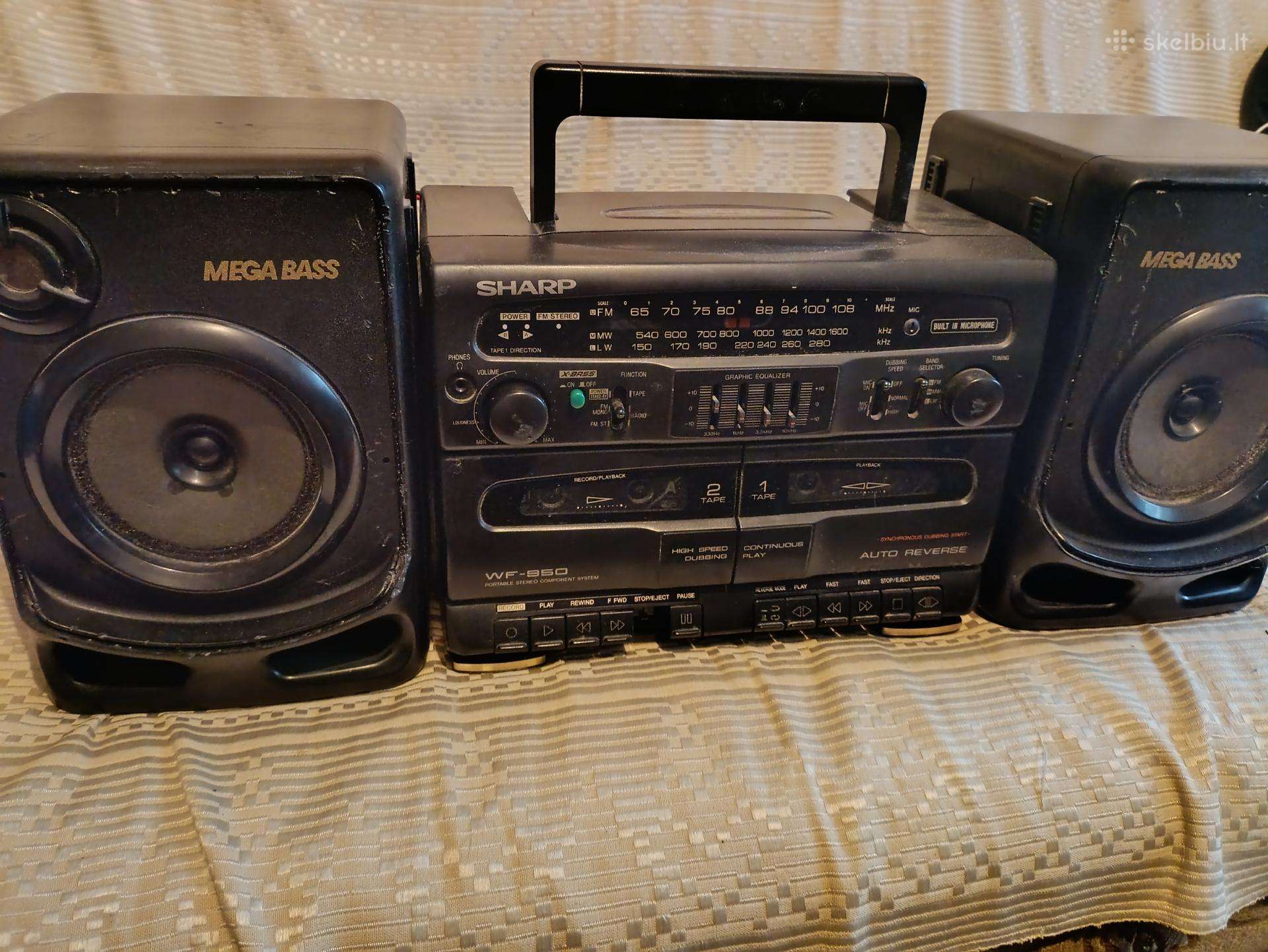Sharp Wf-950,mc, Fm, Nuimamos Koloneles