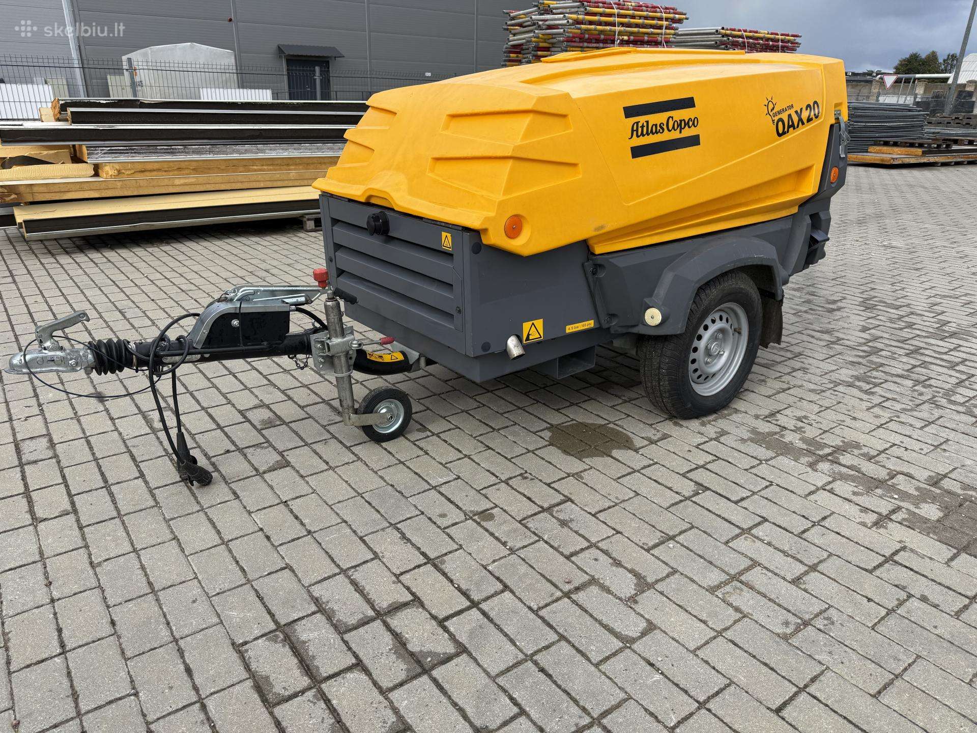 Generatorius Atlas Copco Qax