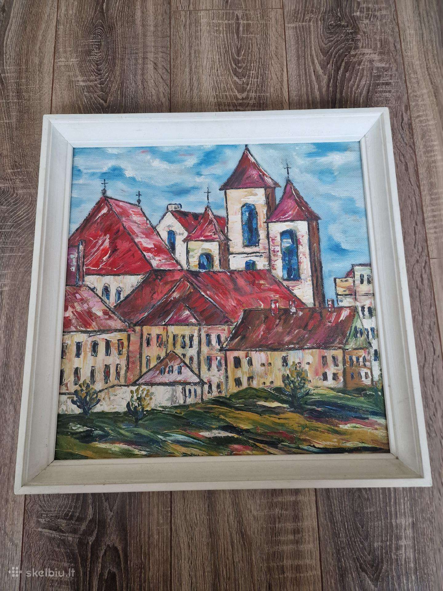 Paveikslas „Senamiesčio motyvas“