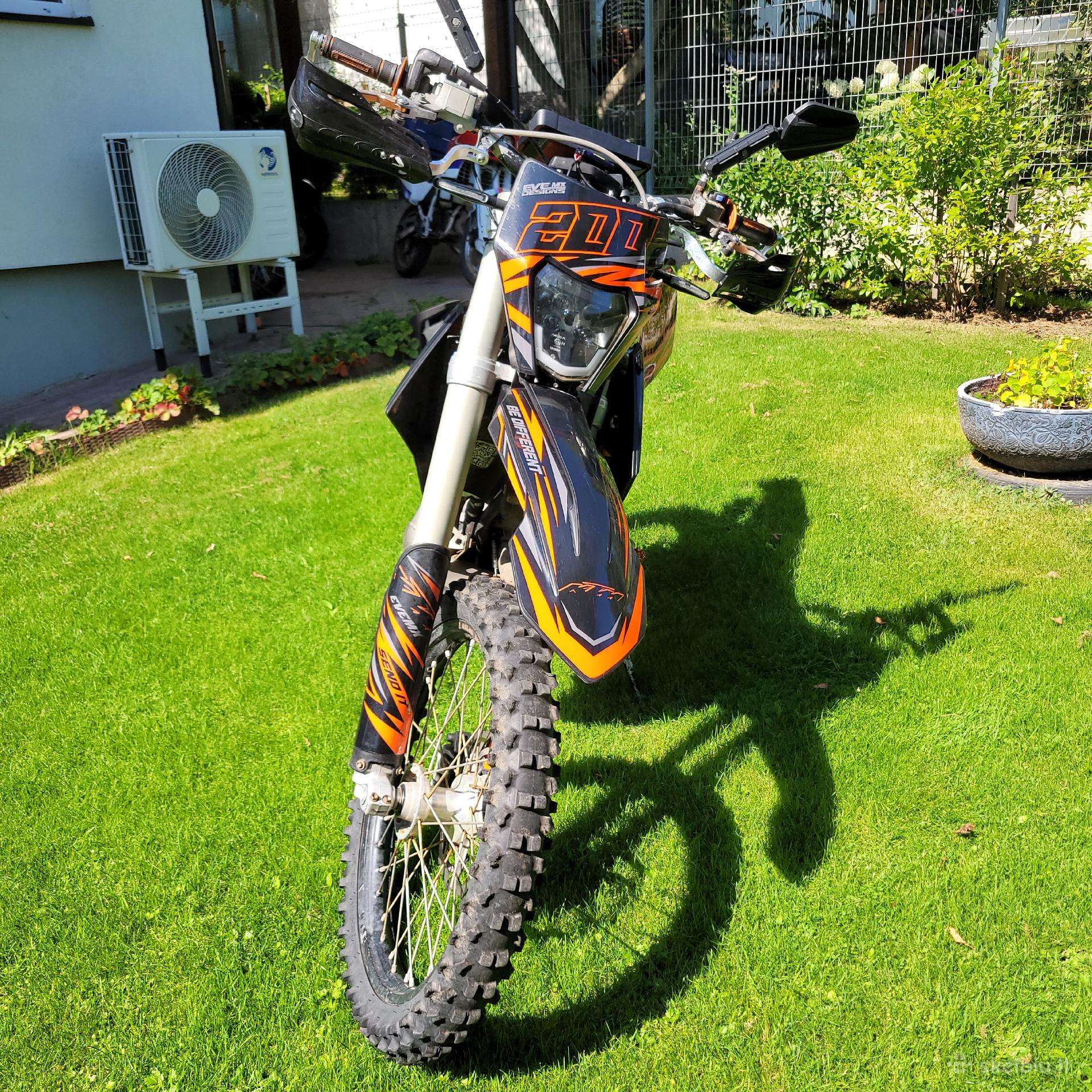 KTM EXC 200cc, enduro / adventure