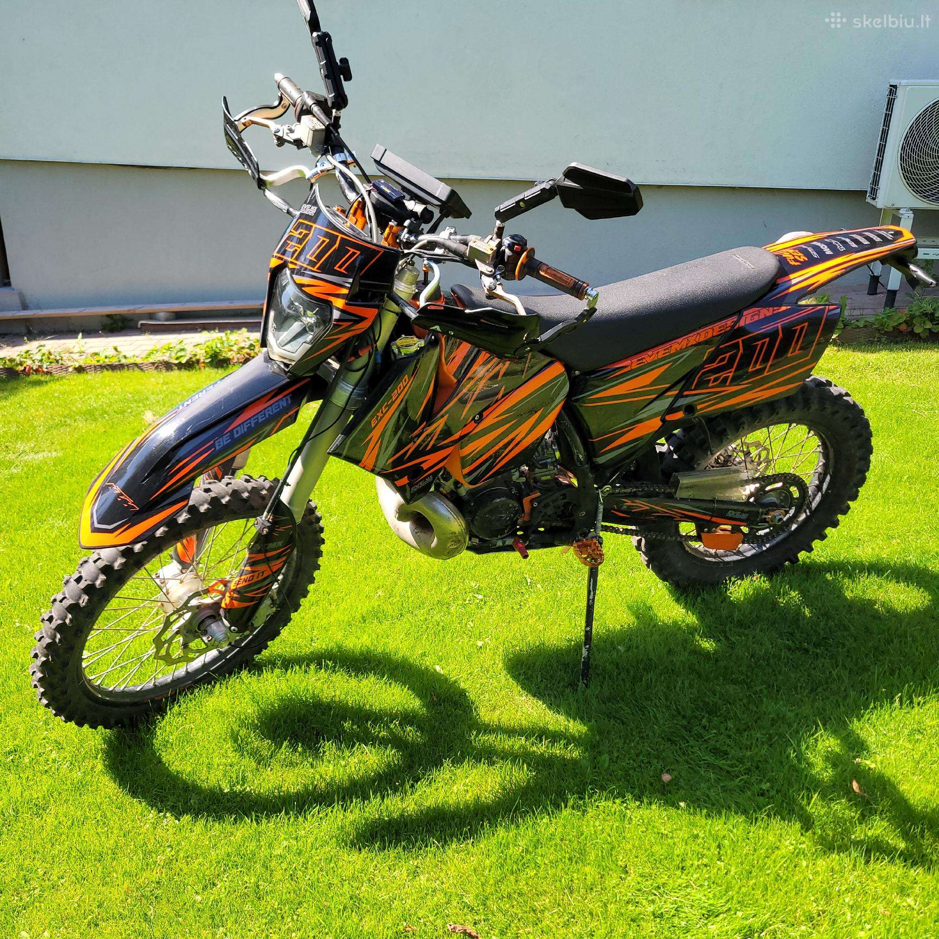 KTM EXC 200cc, enduro / adventure