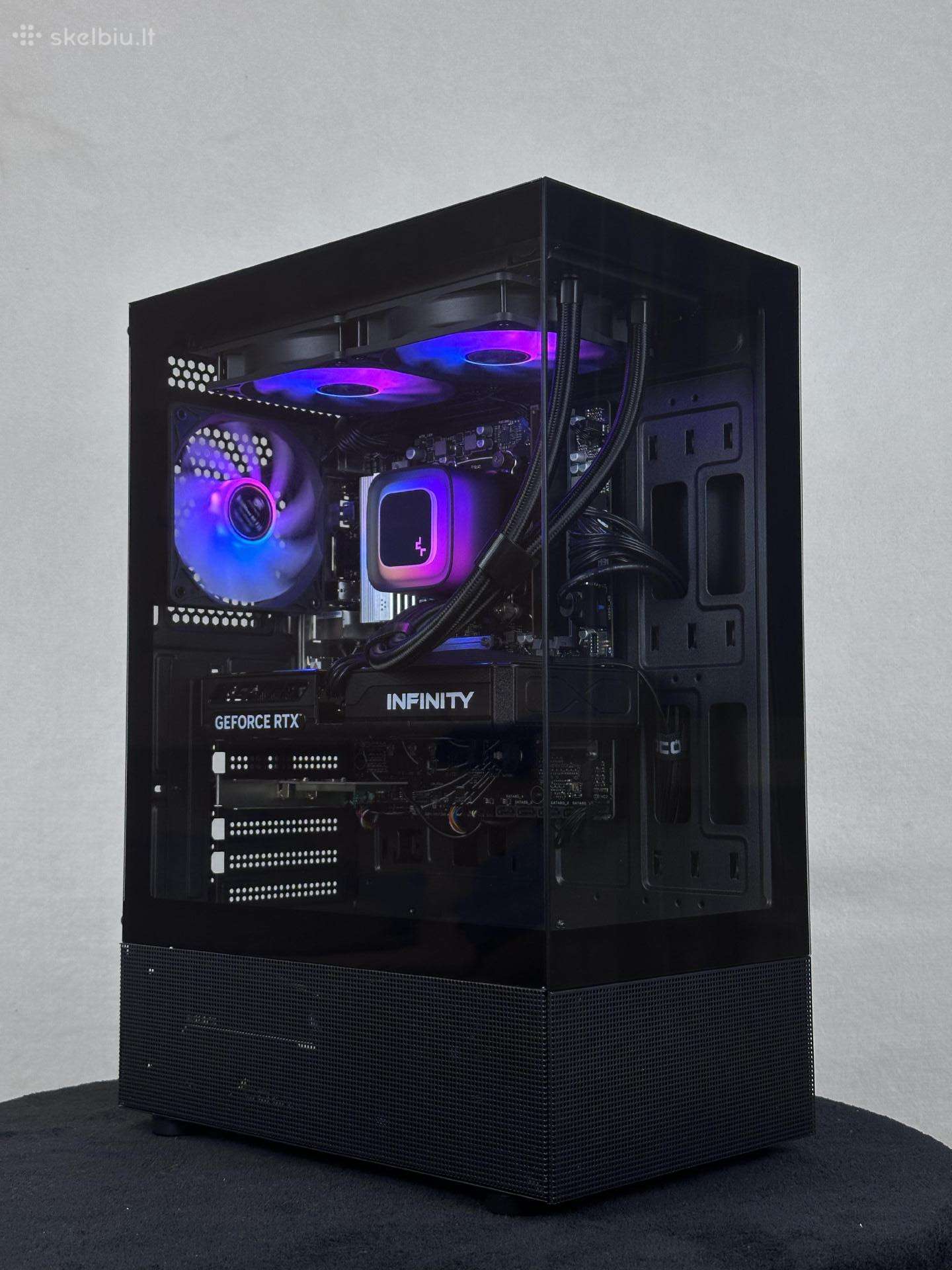 Naujas kompiuteris Ryzen 5 7500x3d rtx 5060