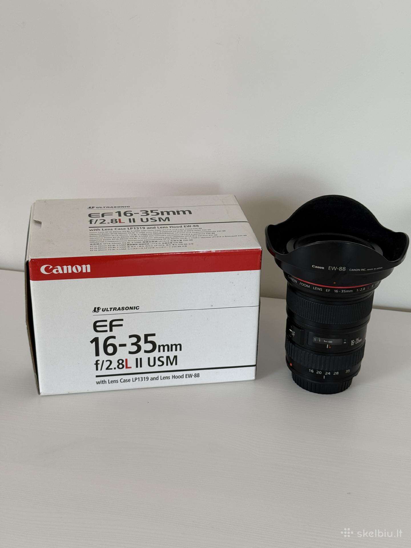 Canon Ef 16-35mm f/2.8l II Usm