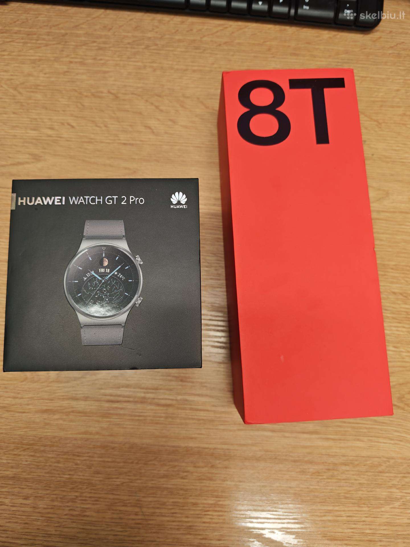 Oneplius 8t ir Huawei Watch GT 2 Pro