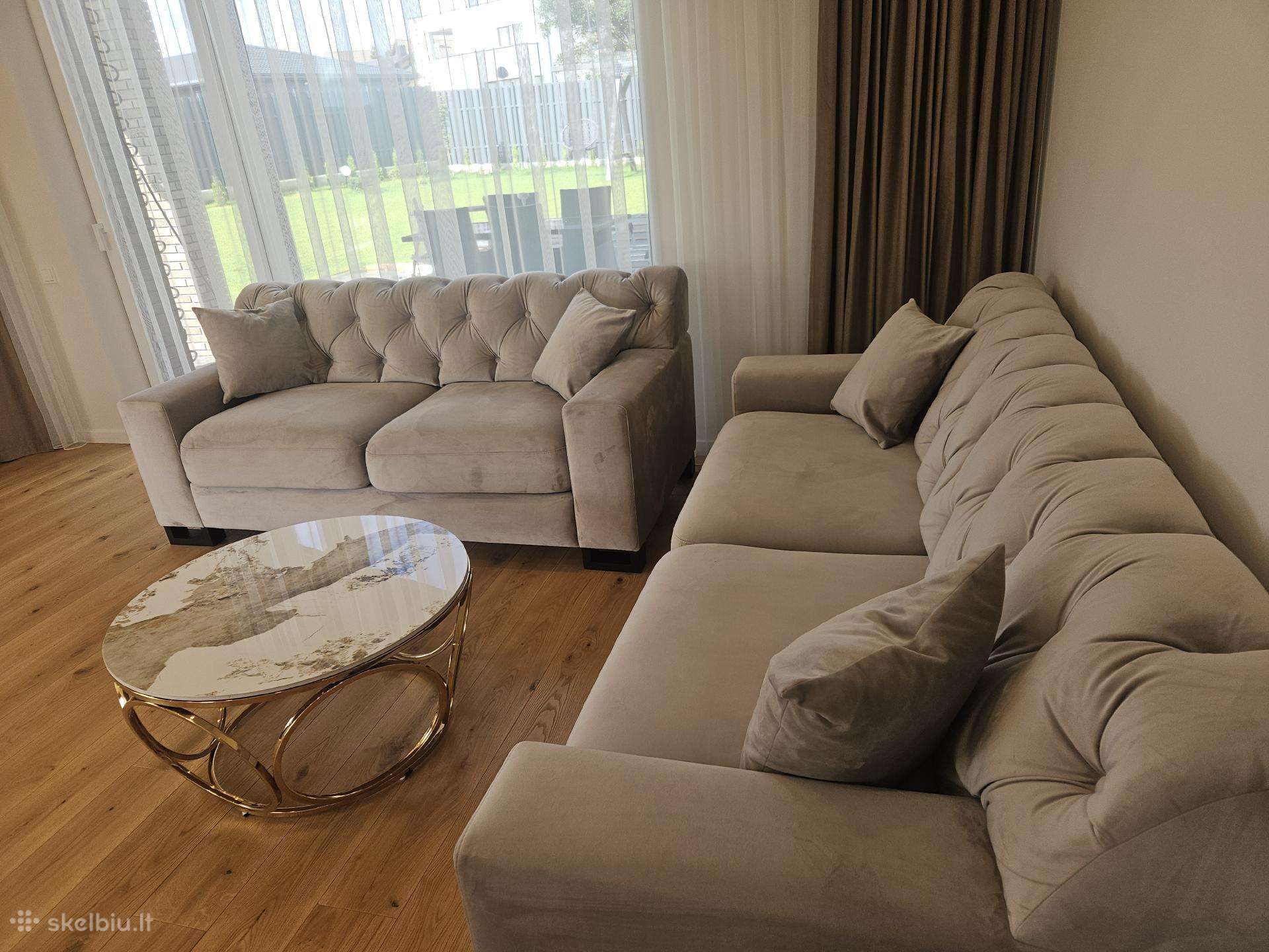 Lorenzo sofa lova su patalynės ir miegamaja
