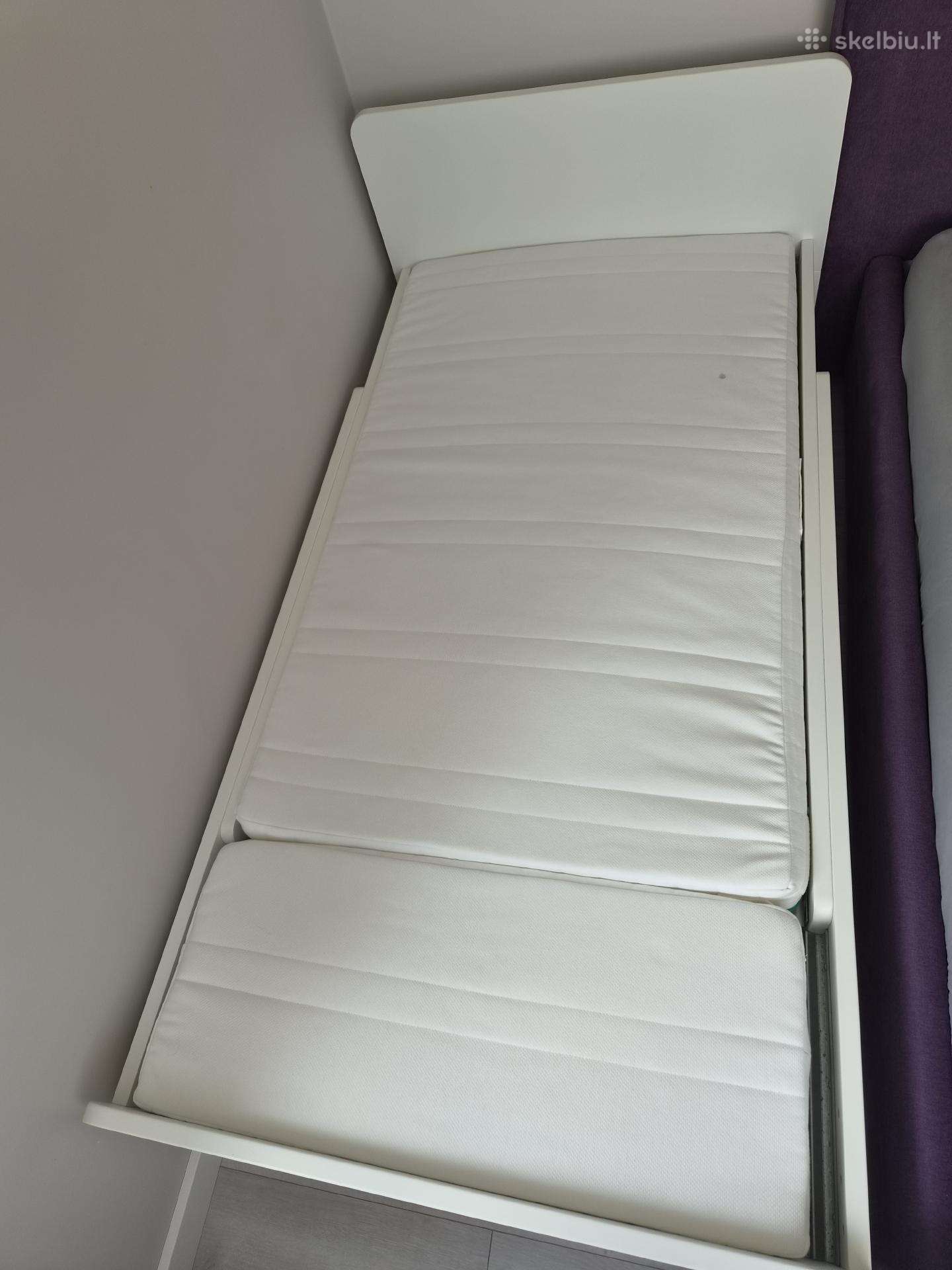 Ikea lova auganti su vaiku