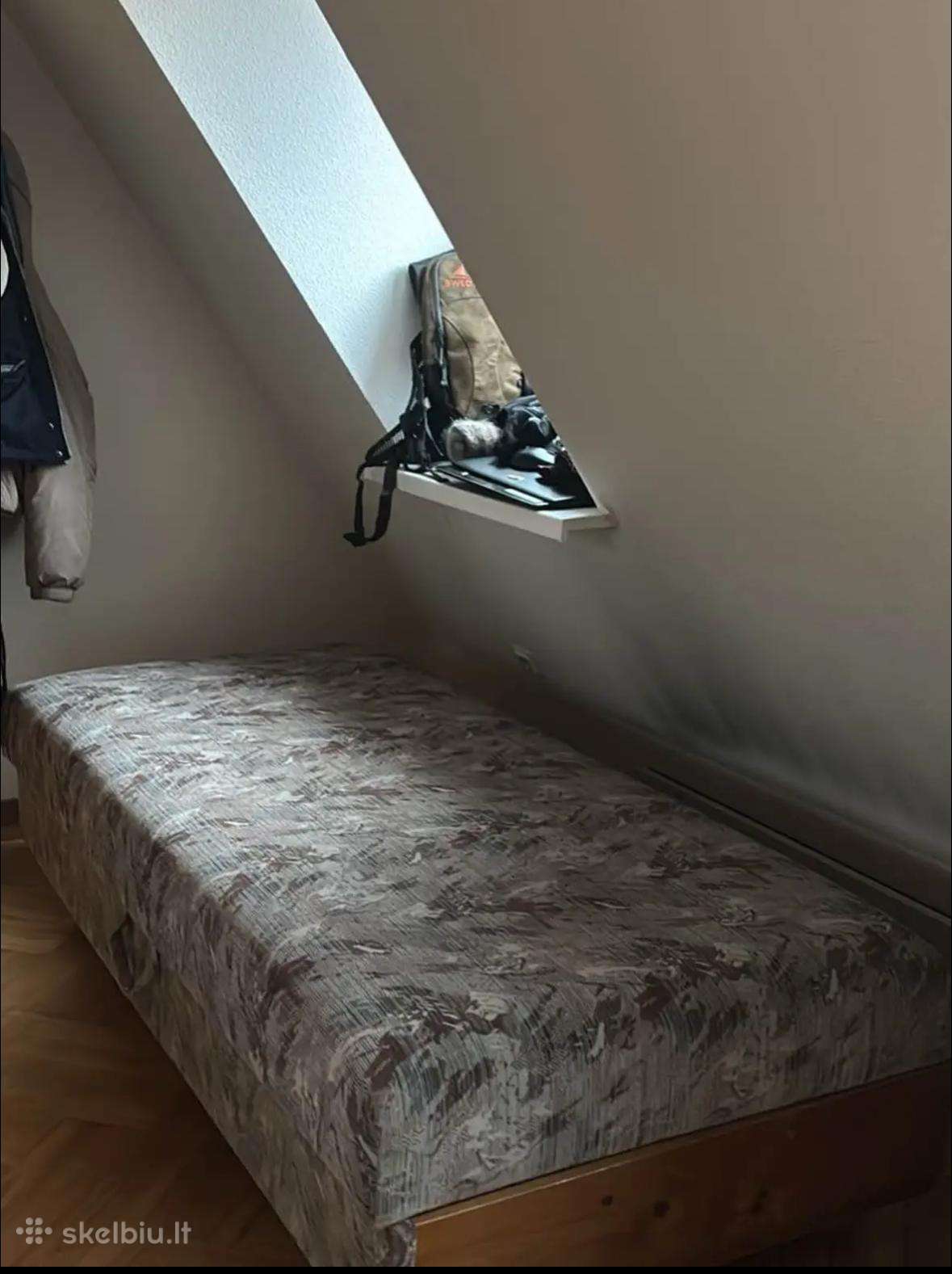 Viengule pakeliama lova
