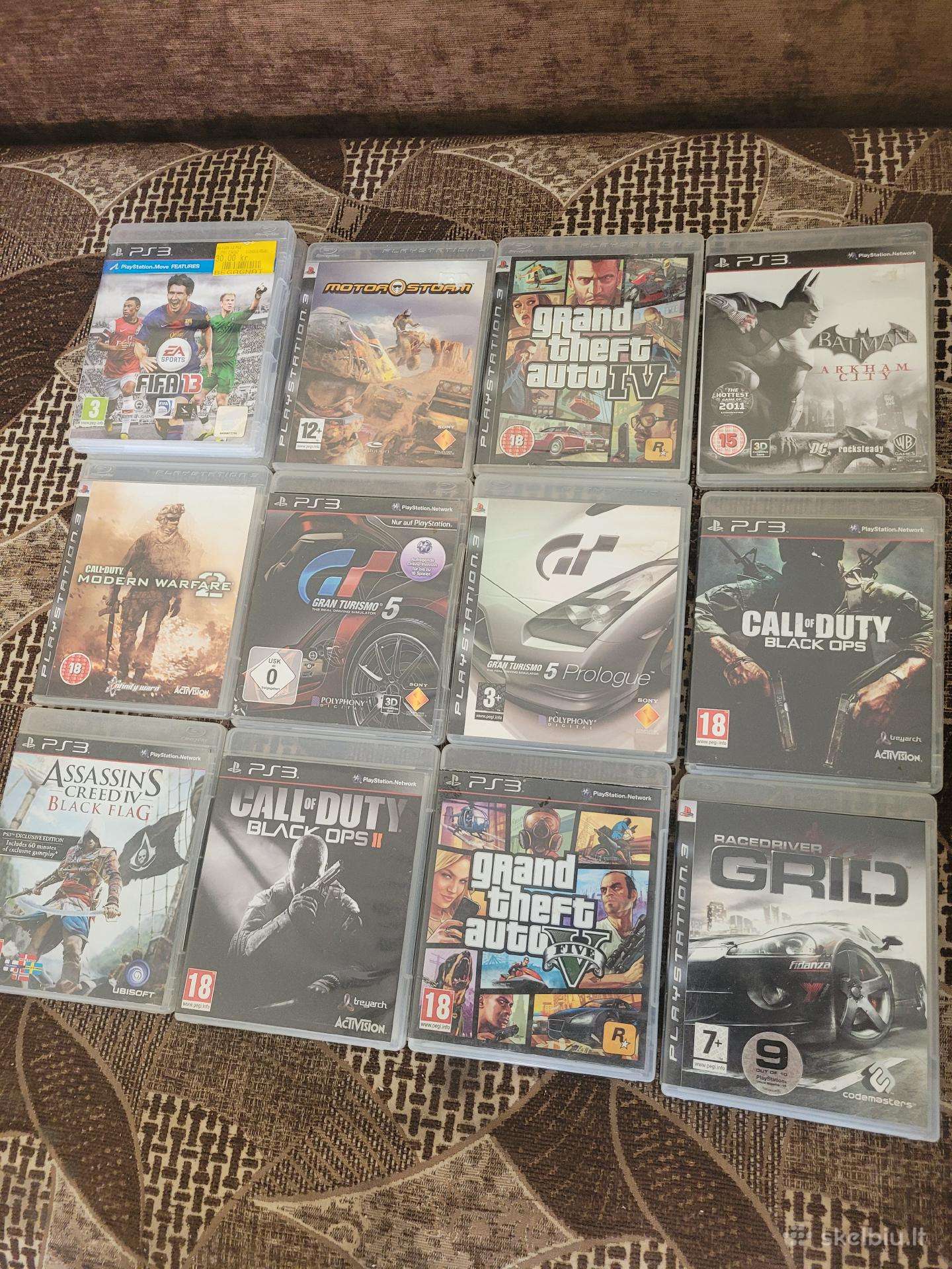 Playstation 3 žaidimai 09.05 Panevėžy ar siunčiu