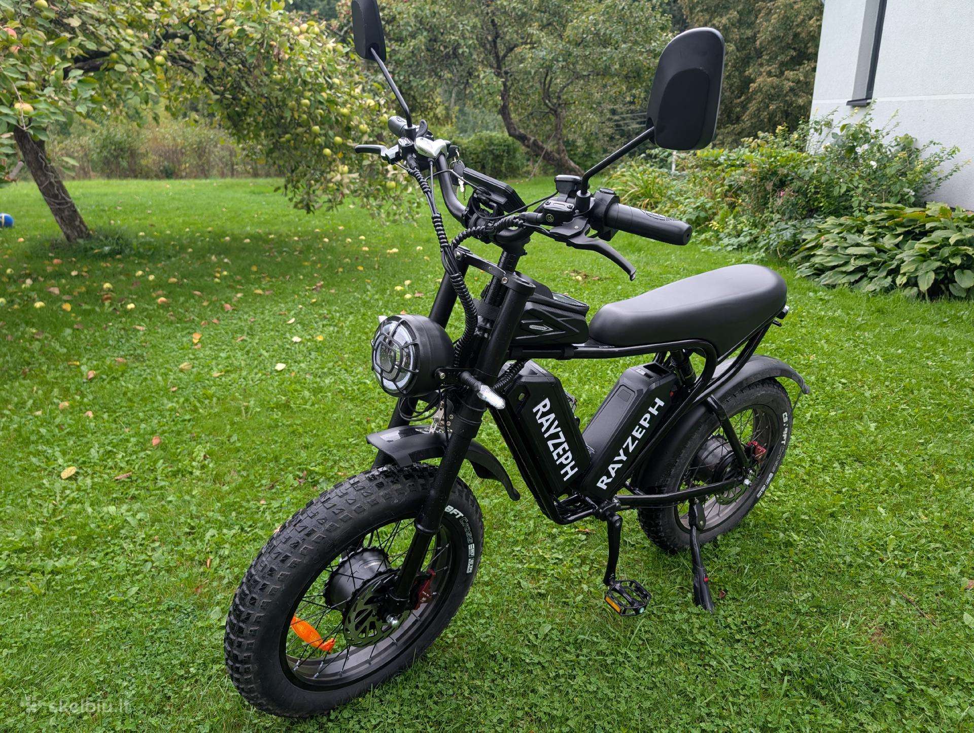 Elektrinis dviratis Ridstar Q20pro, 2000w