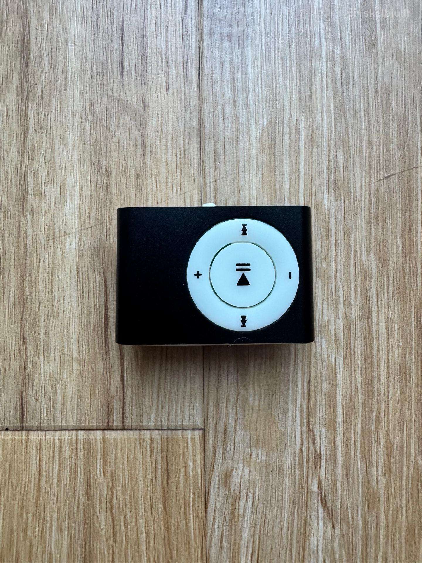 Mini Clip Mp3 Grotuvas Juodas