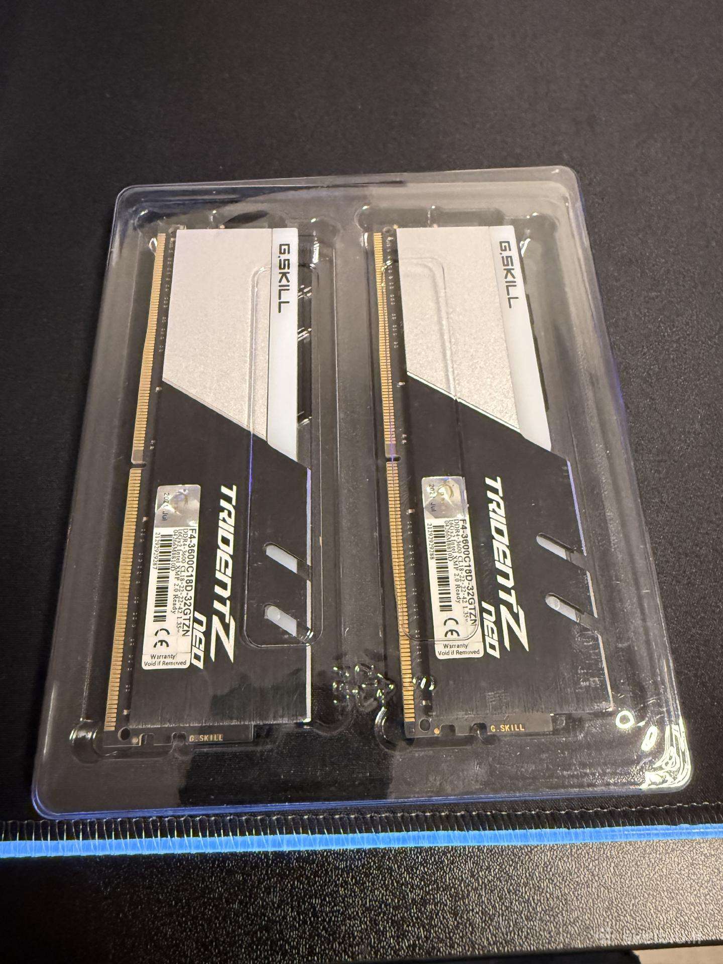 G.skill trident zneo rgb 32gb ddr4 3600mhz cl18