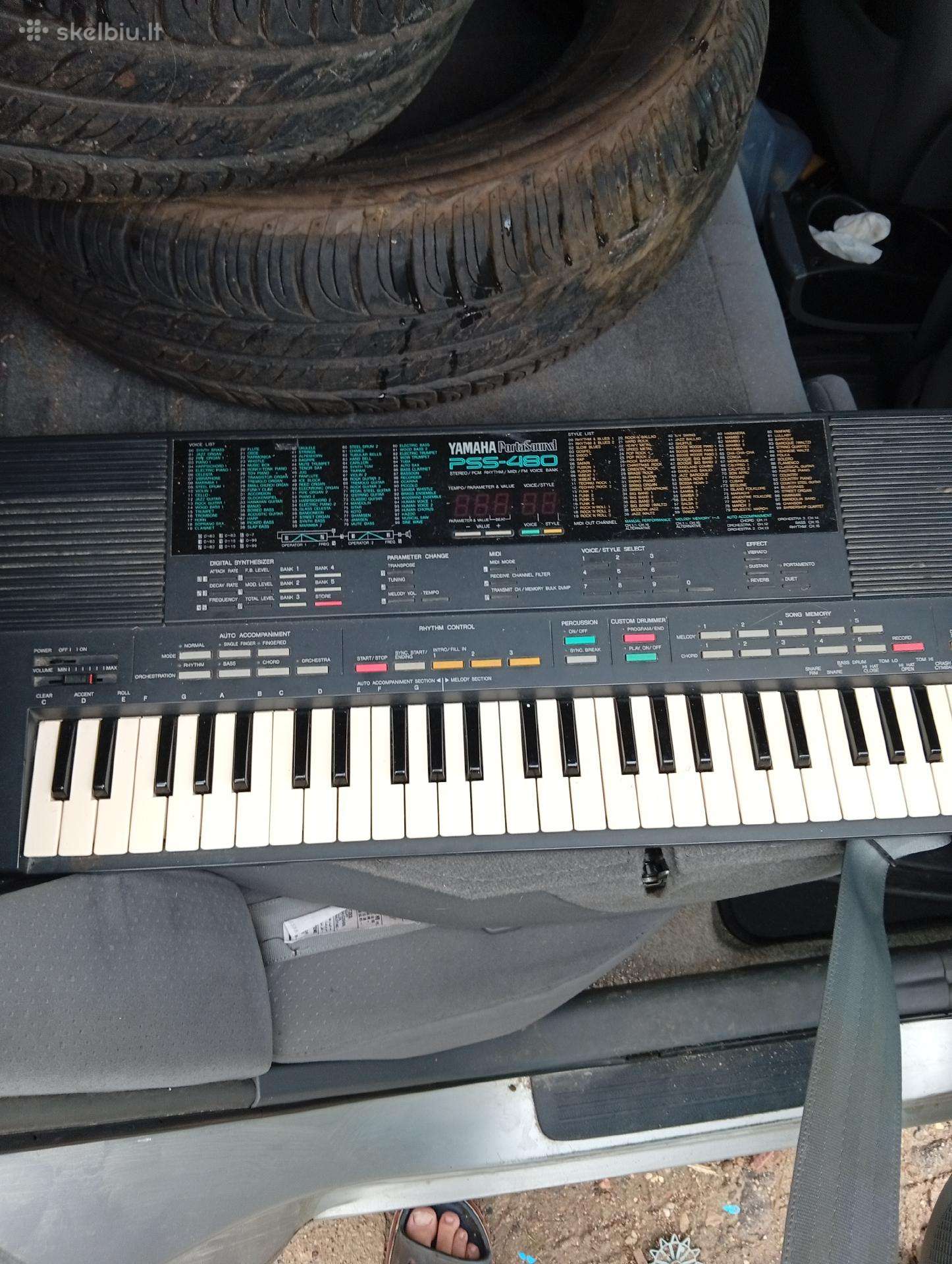 Yamaha Psr-430 – parduodamas sintezatorius