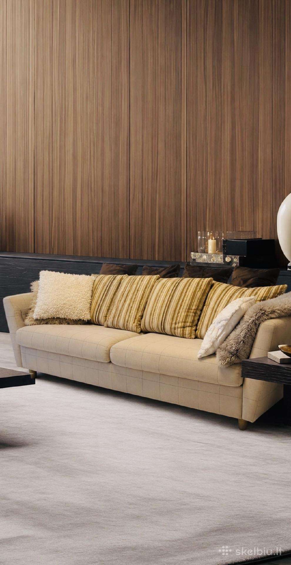 Sofa lova su patalynes deze