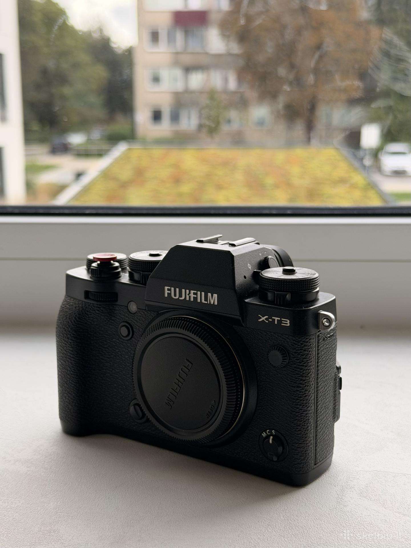Idealaus stovio fotoaparatas Fujifilm X-t3