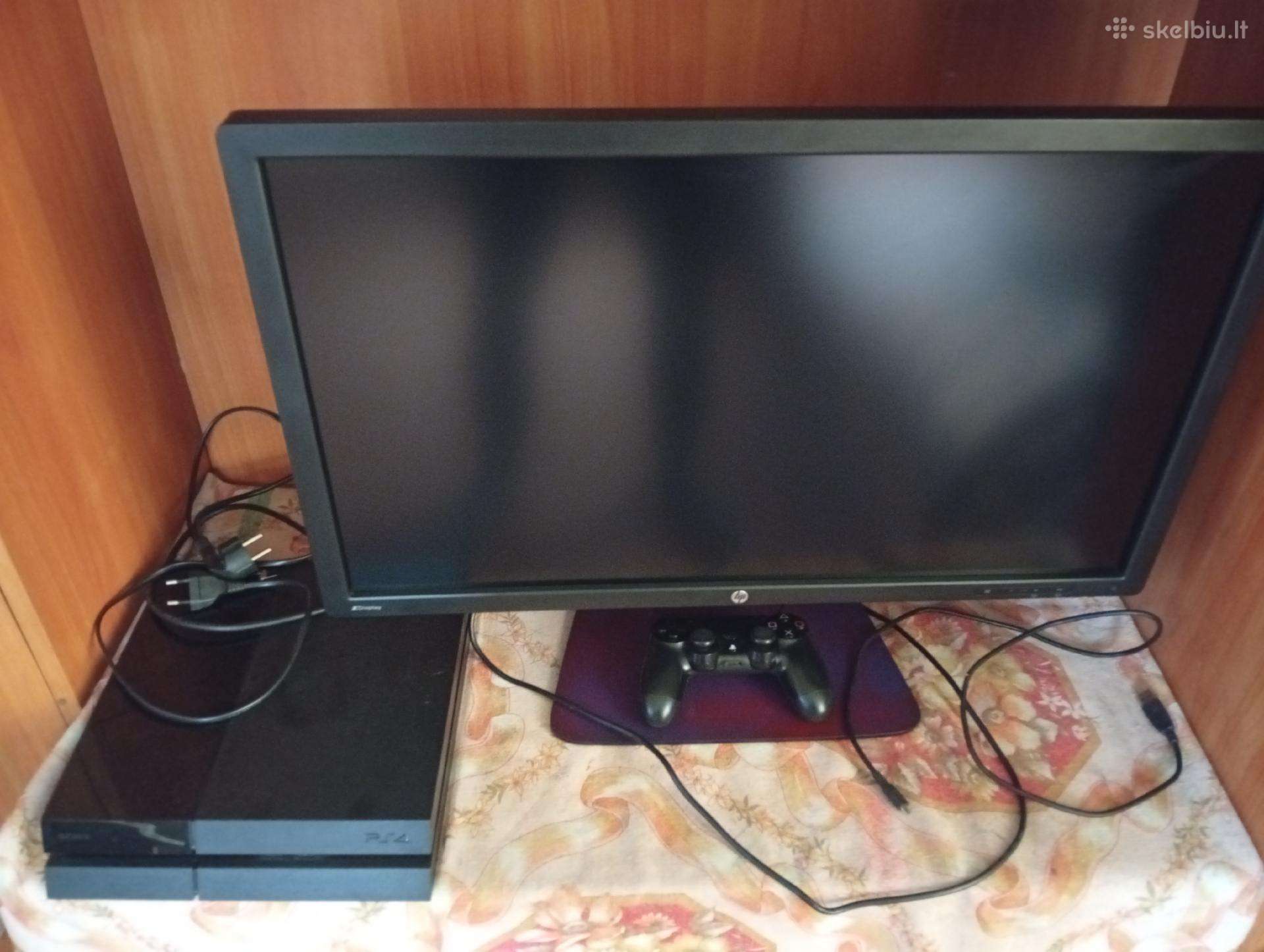 Ps4 fat 500gb su monitoriumi