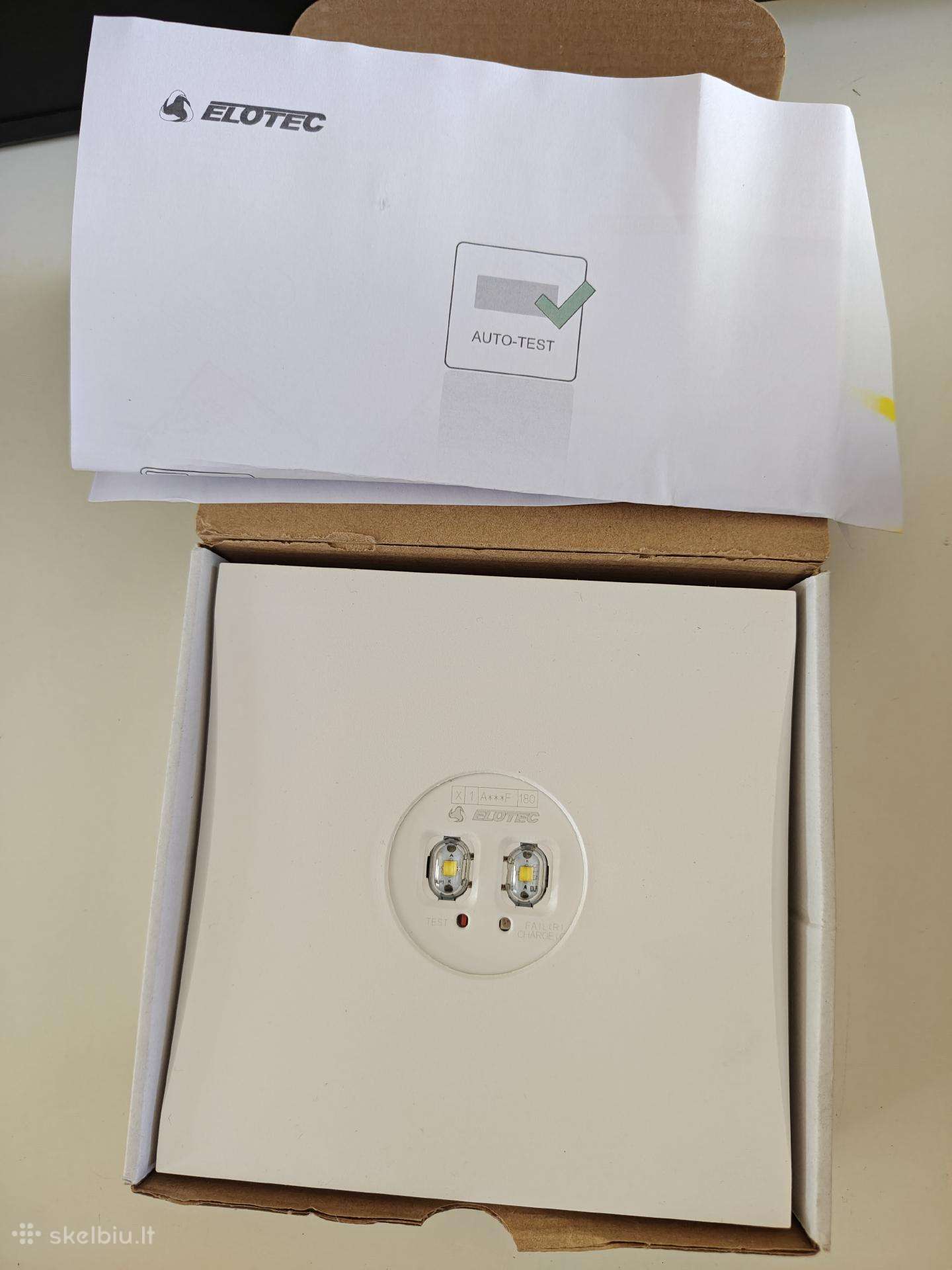 LED avarinio apšvietimo šviestuvas Elotec