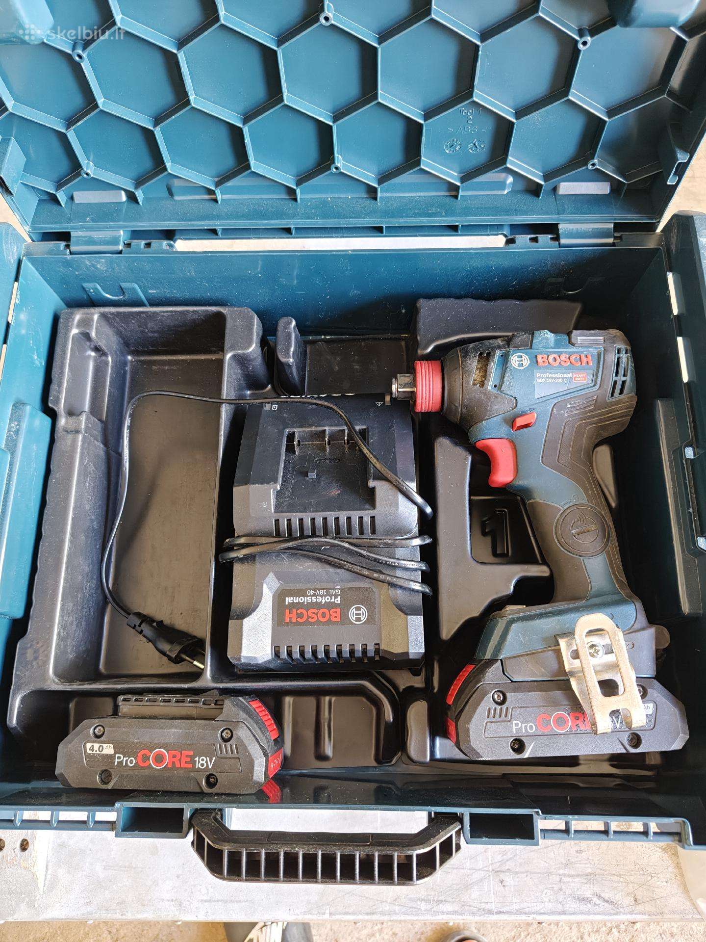 Smūginis suktuvas Bosch Gdx 18v-200c