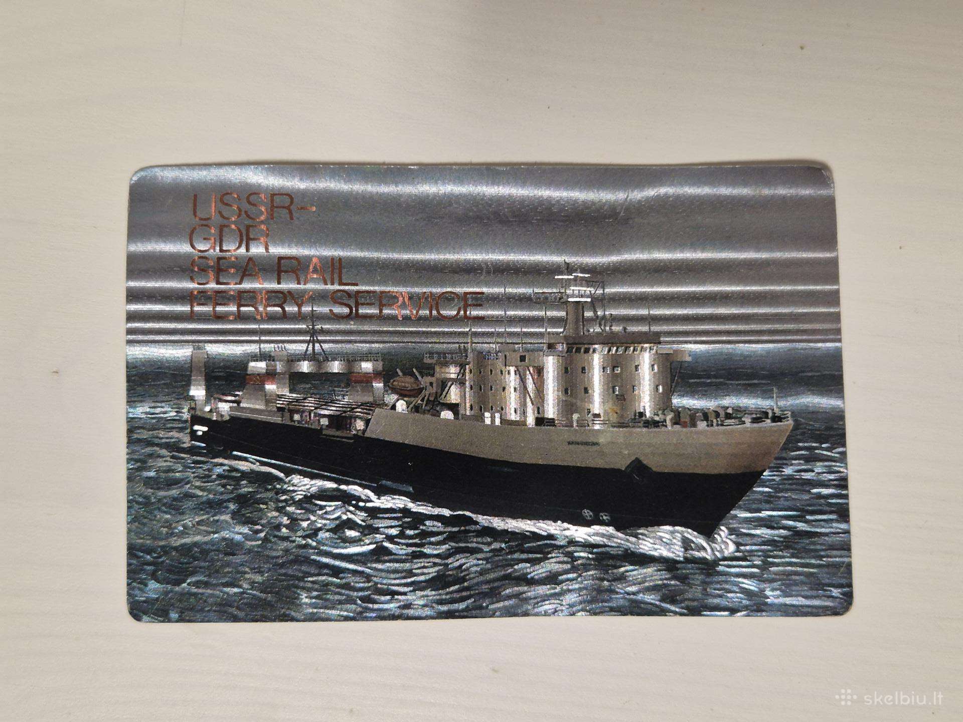 Kišeninis kalendorius 1987m Klaipėda - Mukran