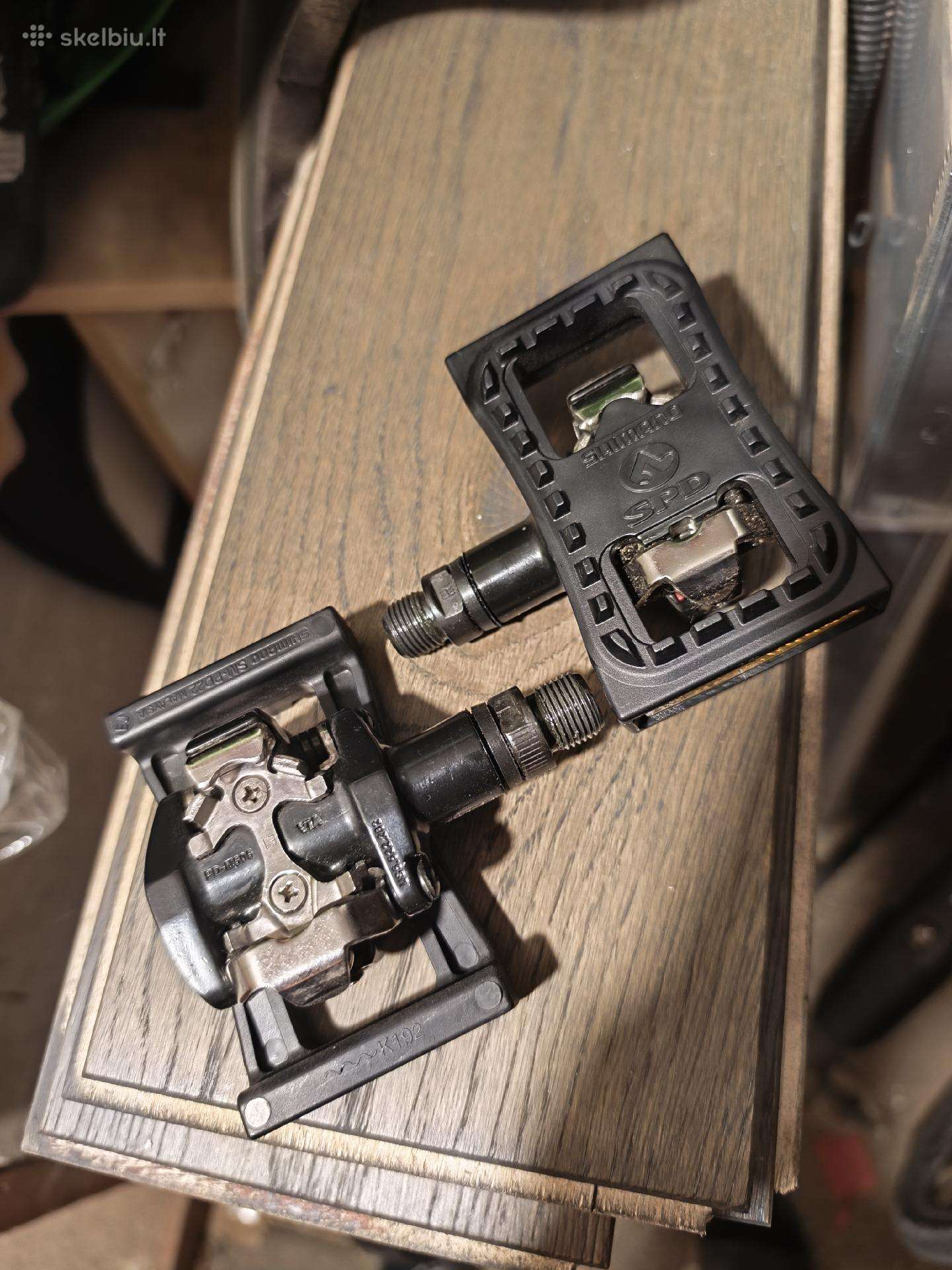 Shimano Pd-m505 spd pedalai su platformomis